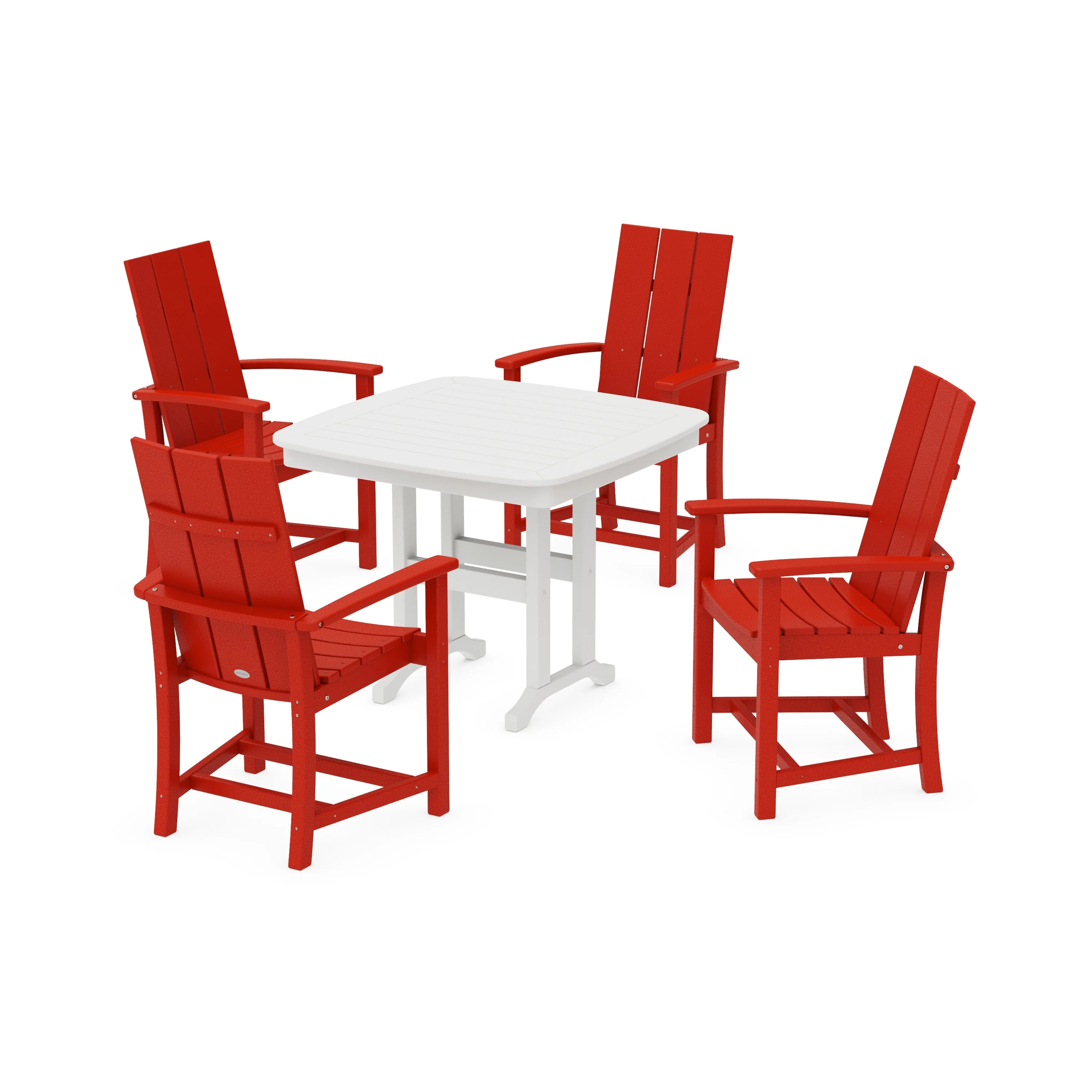 Modern Adirondack 5-Piece Dining Set - Image 5