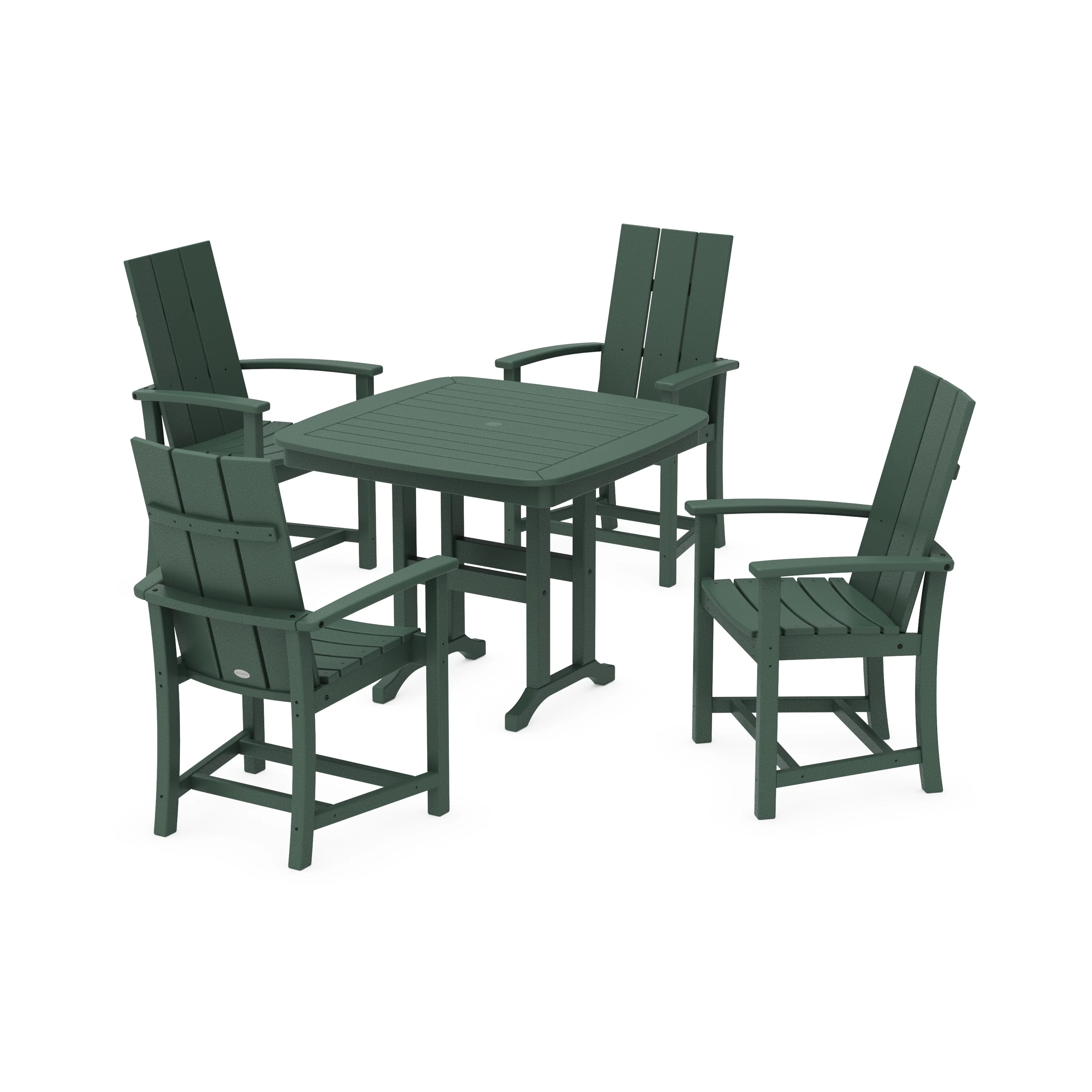 Modern Adirondack 5-Piece Dining Set - Image 7