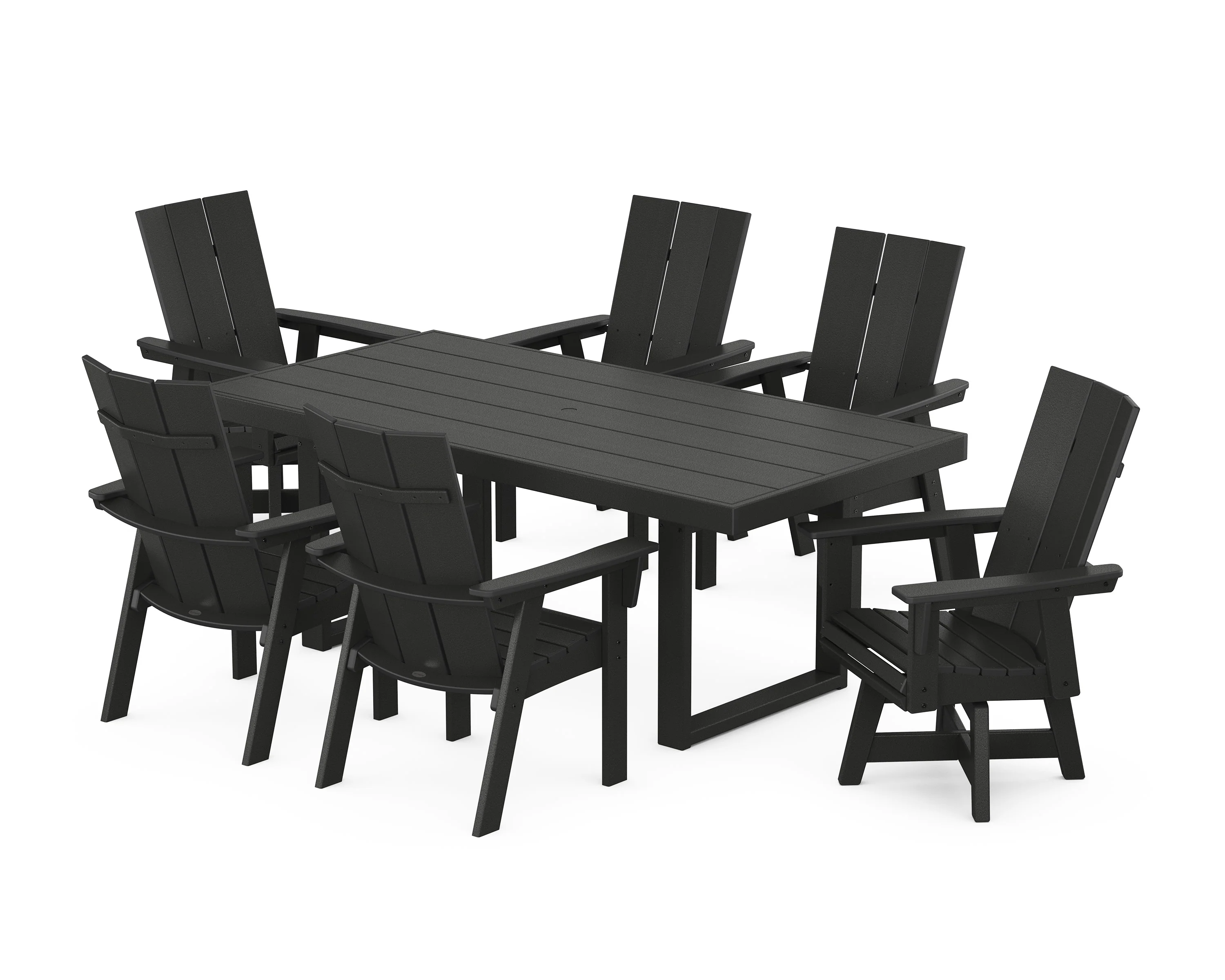Modern Adirondack 7-Piece Dining Set - Image 10