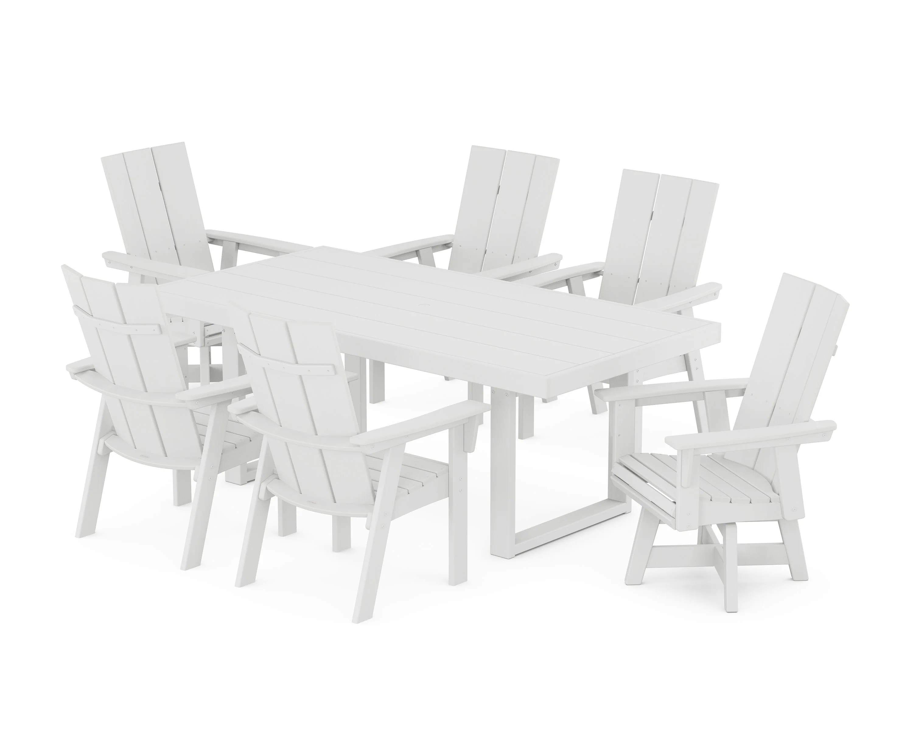 Modern Adirondack 7-Piece Dining Set - Image 12
