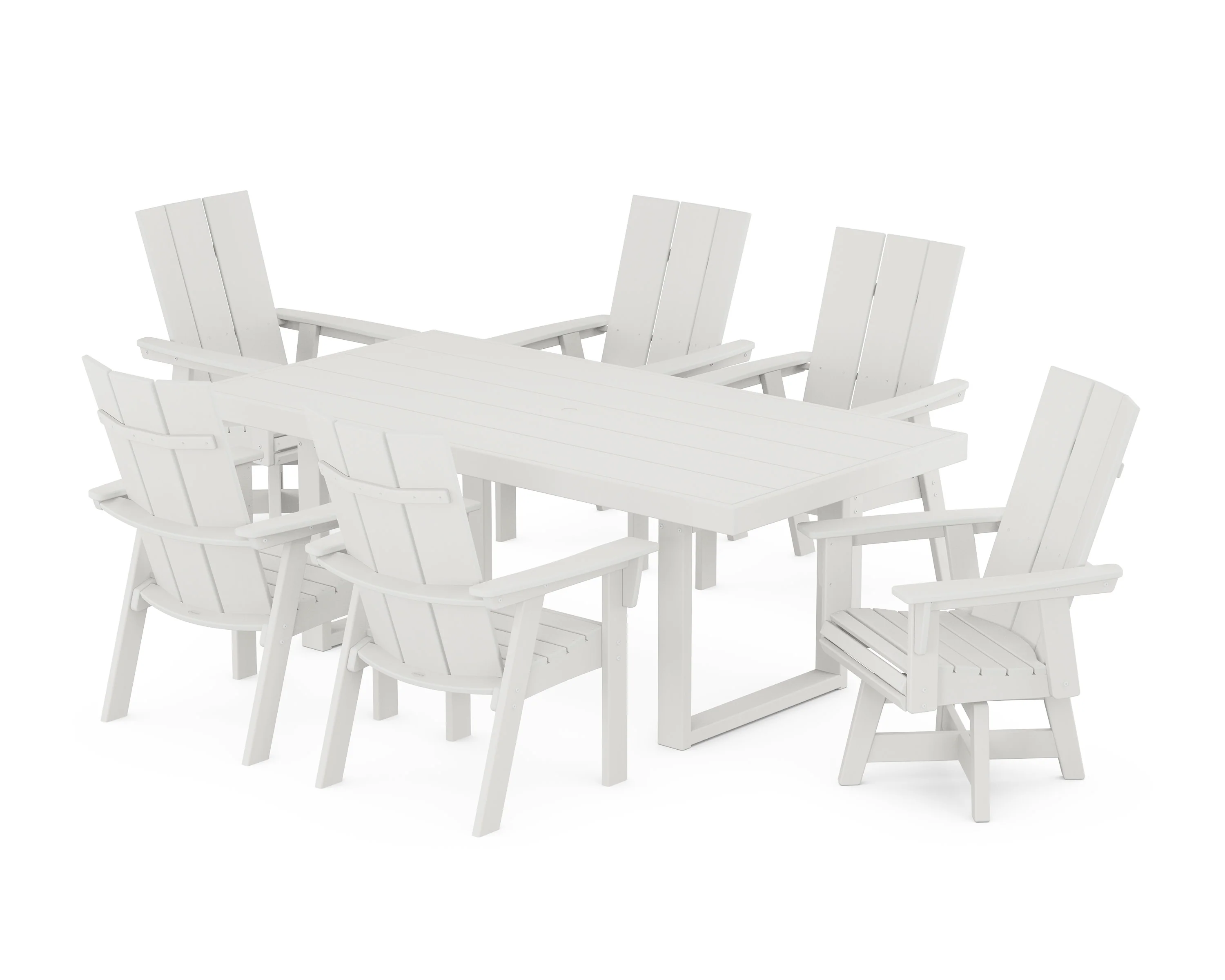 Modern Adirondack 7-Piece Dining Set - Image 4