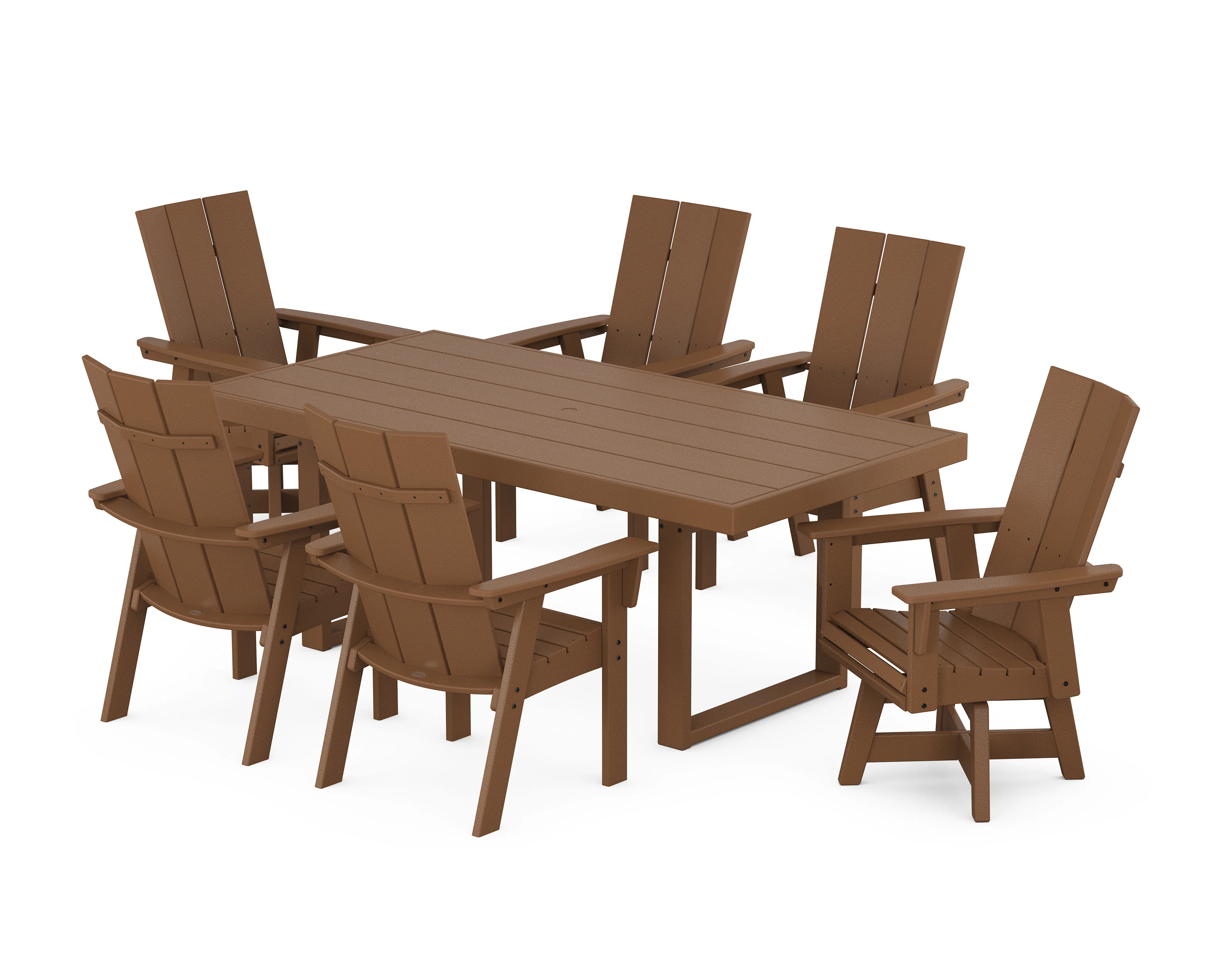 Modern Adirondack 7-Piece Dining Set - Image 5