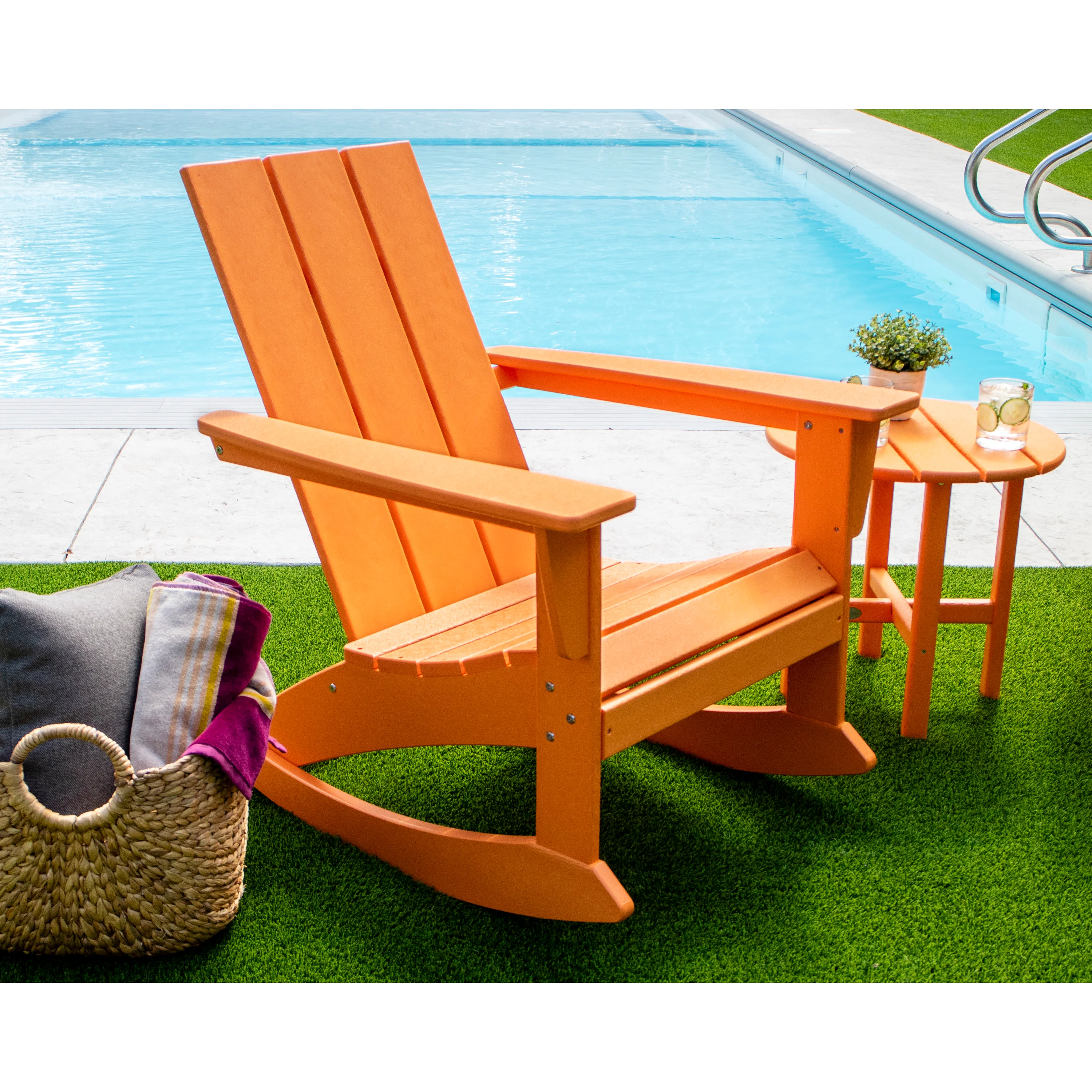 Modern Adirondack Rocking Chair - Image 3