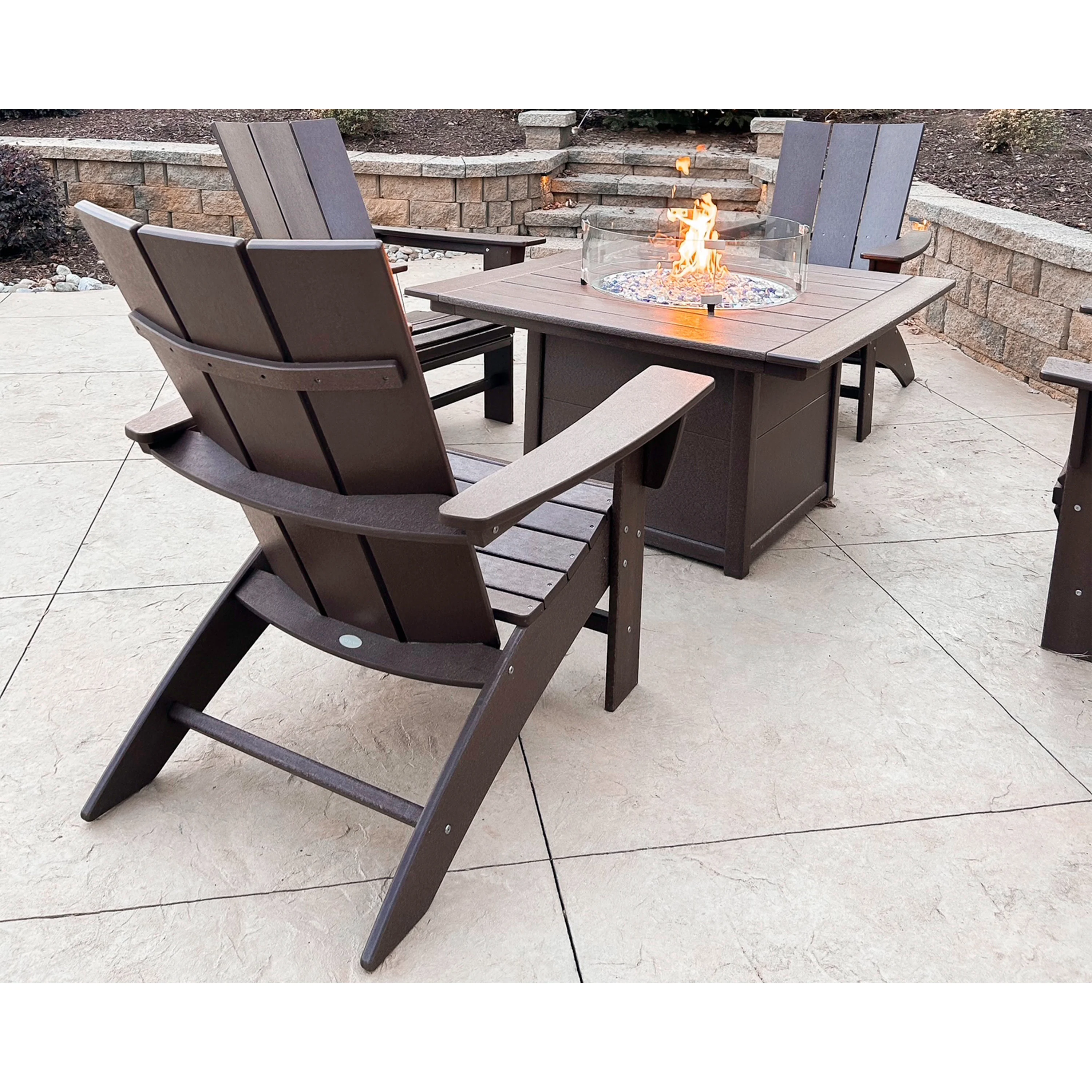 Modern Curveback Adirondack Chair - Image 13