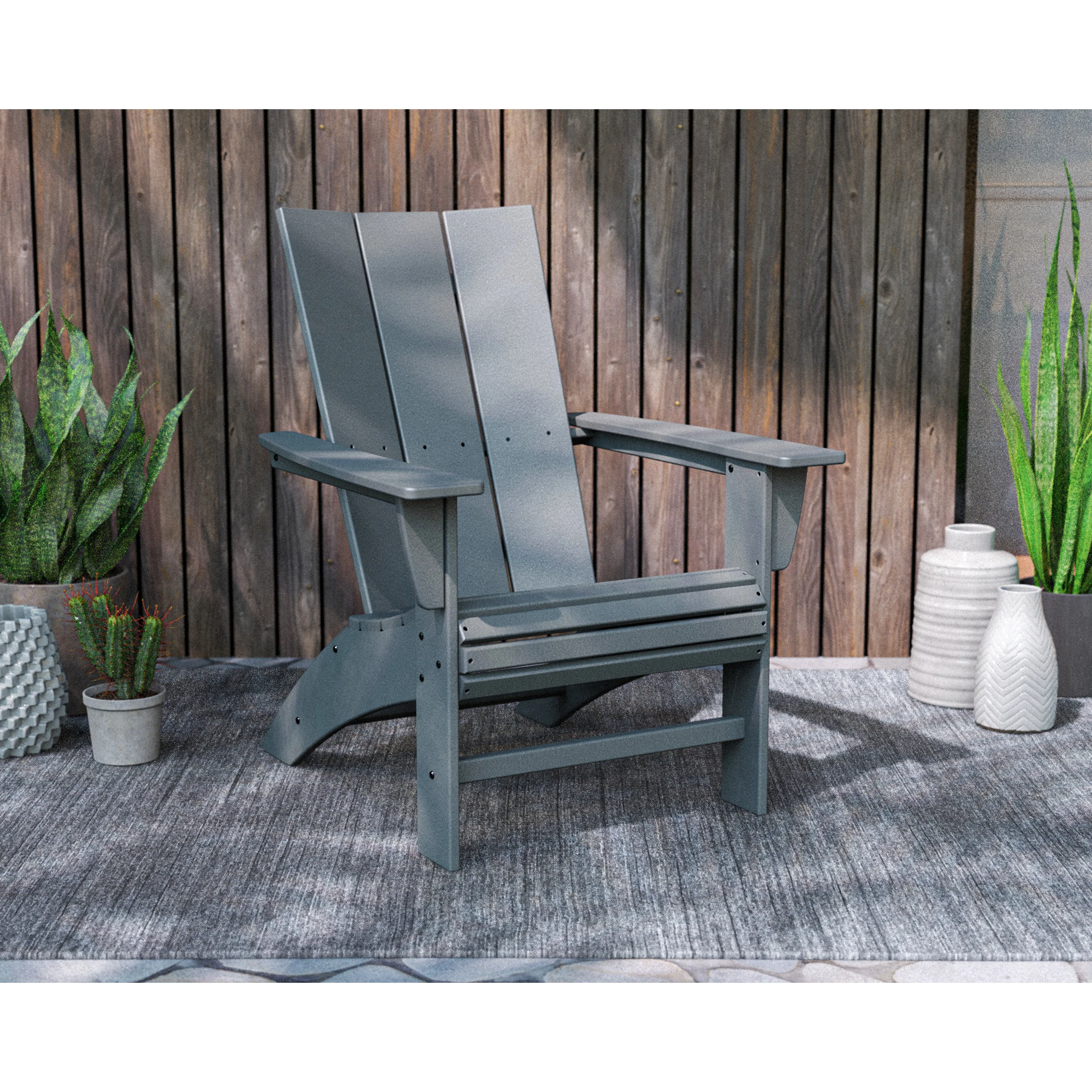 Modern Curveback Adirondack Chair - Image 5