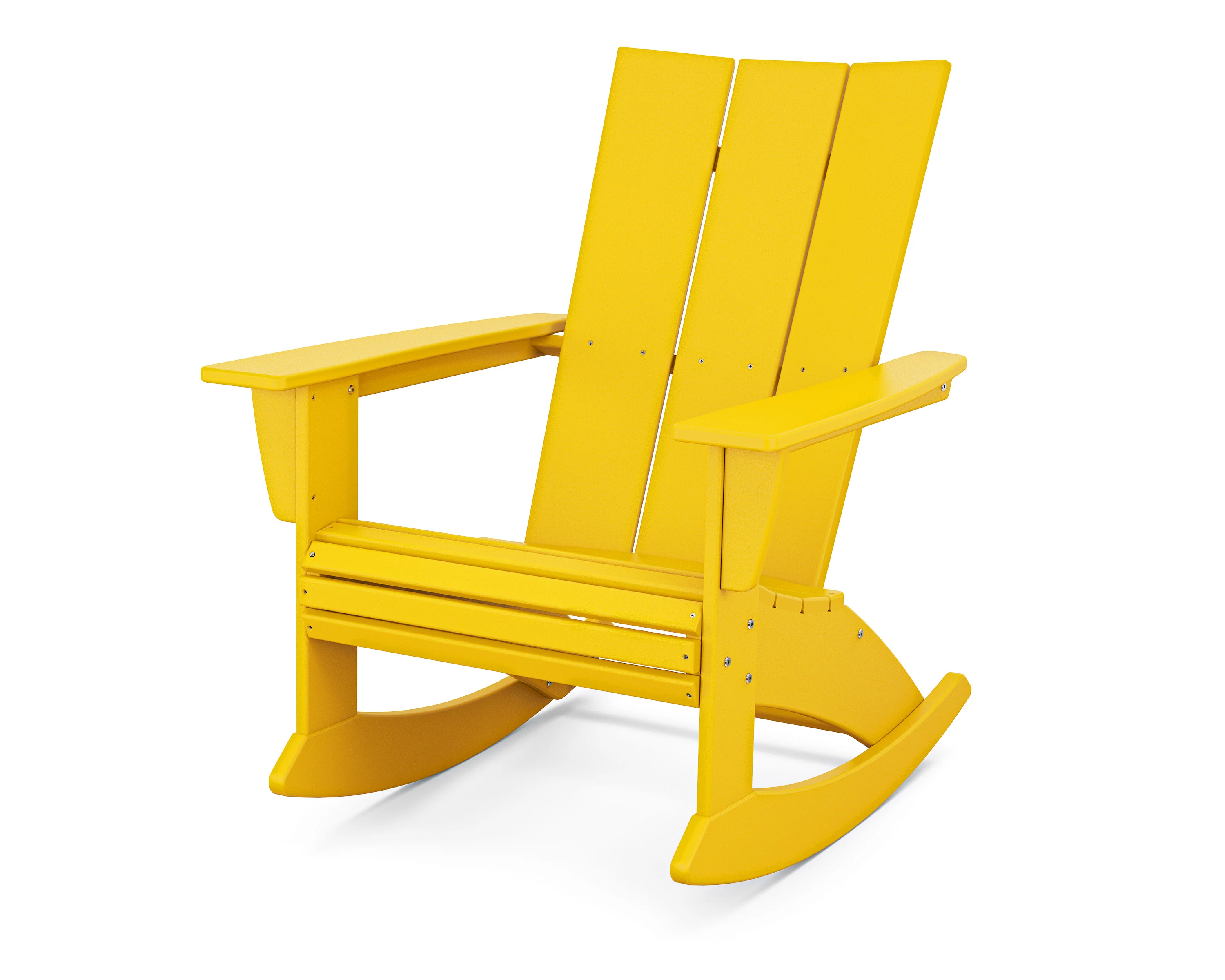 Modern Curveback Adirondack Rocking Chair - Image 10