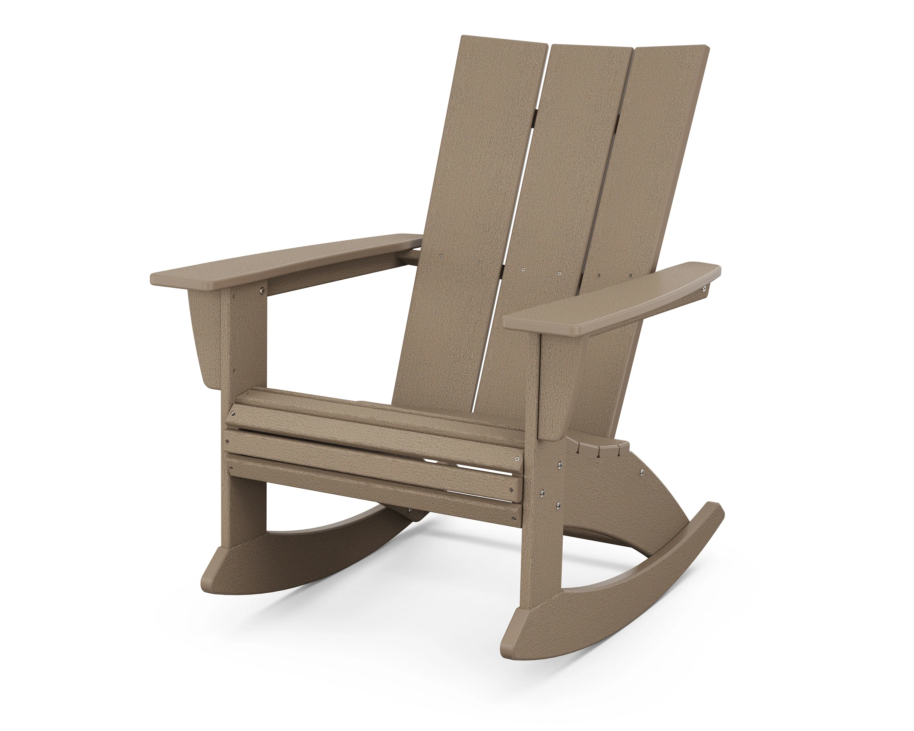 Modern Curveback Adirondack Rocking Chair - Image 13