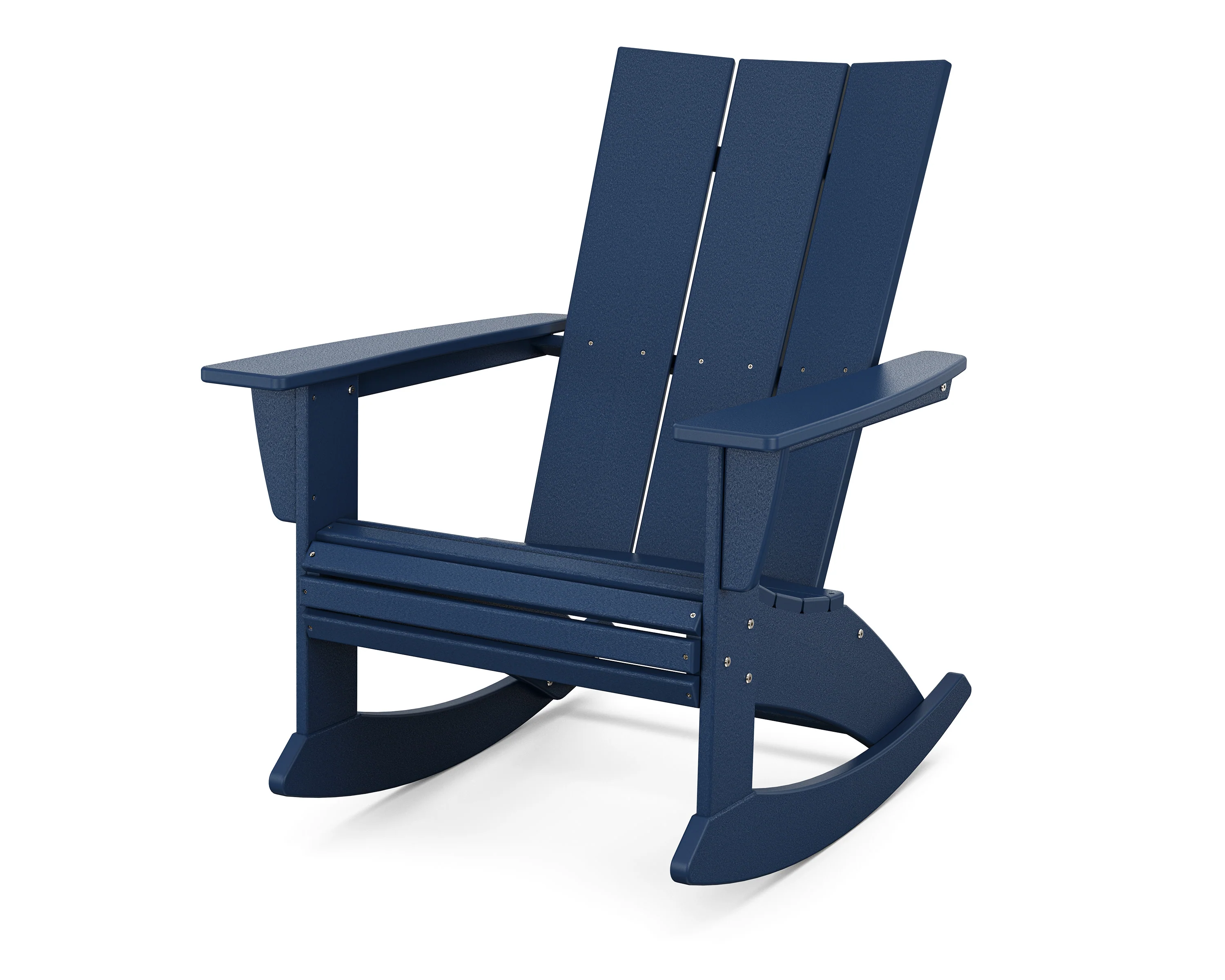 Modern Curveback Adirondack Rocking Chair - Image 16