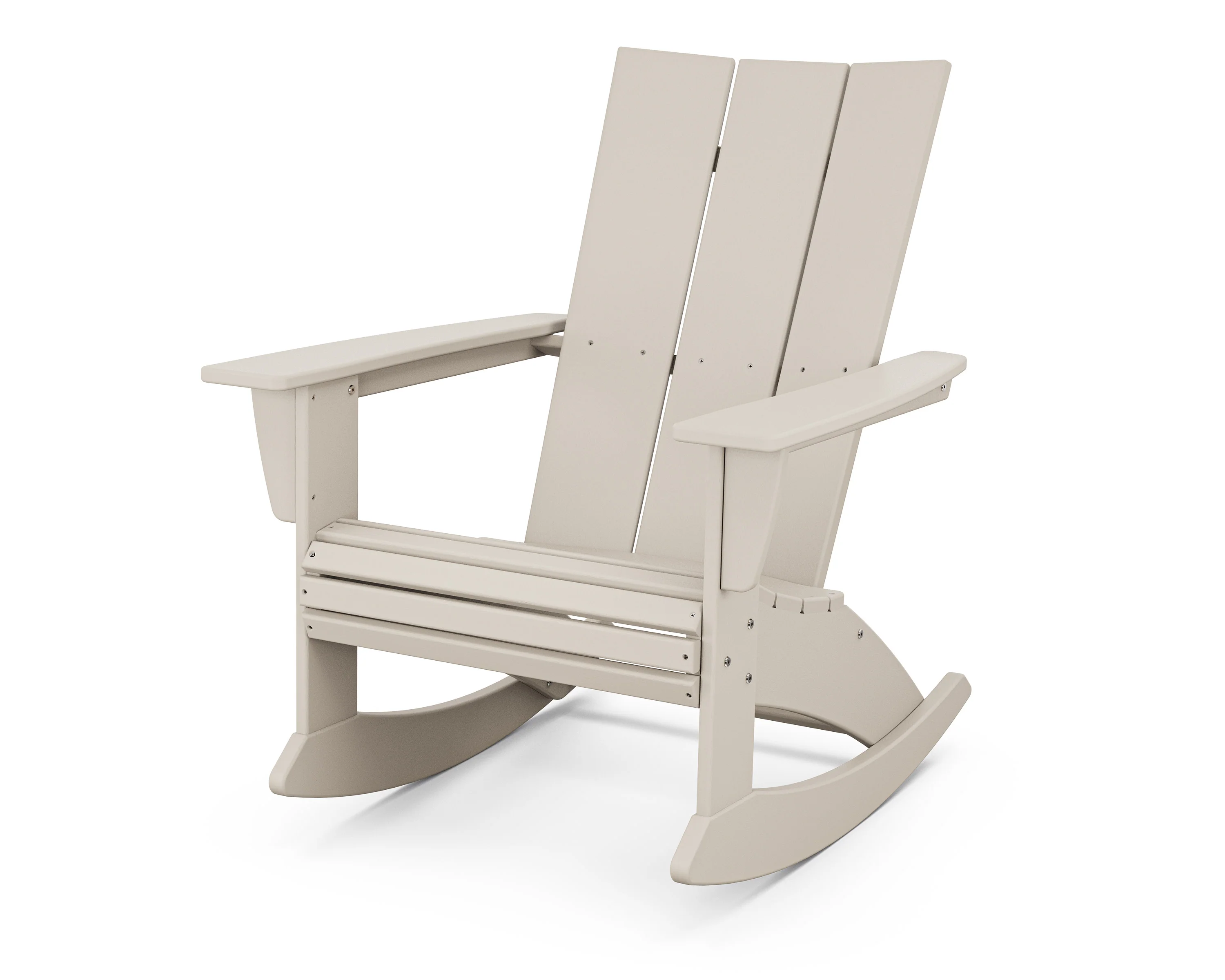 Modern Curveback Adirondack Rocking Chair - Image 18