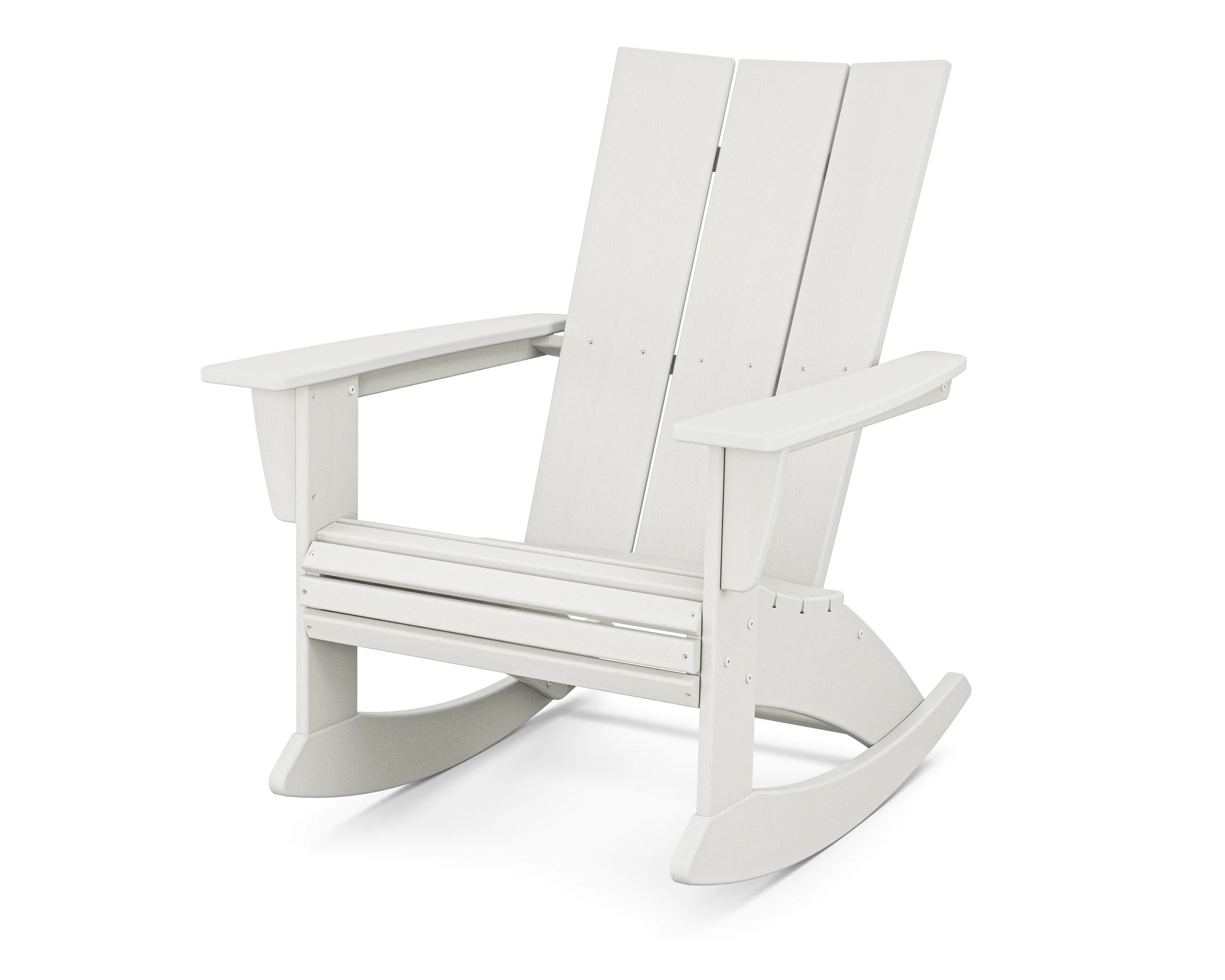 Modern Curveback Adirondack Rocking Chair - Image 4