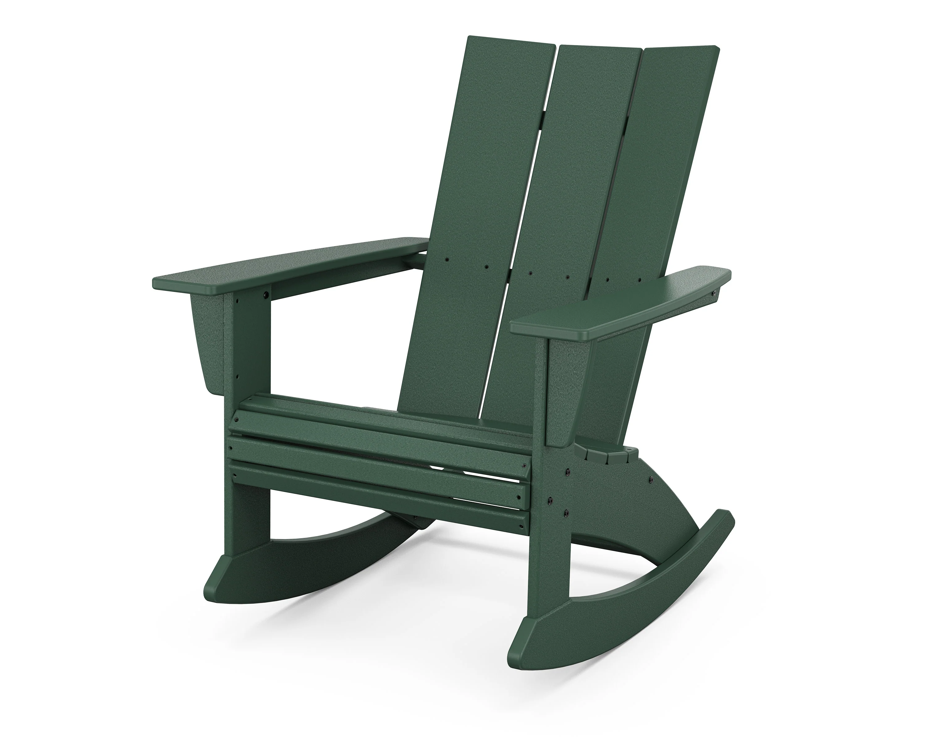Modern Curveback Adirondack Rocking Chair - Image 8