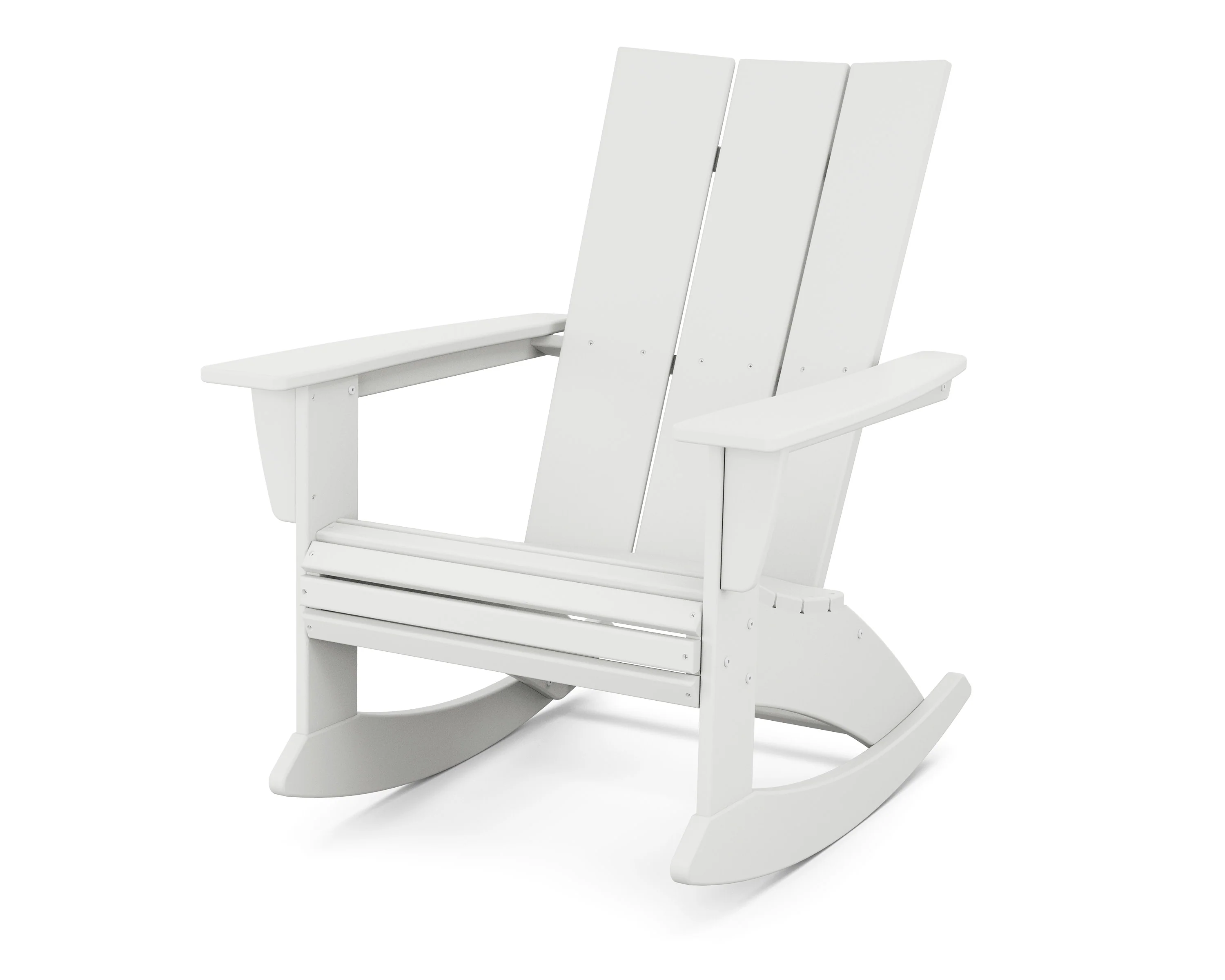 Modern Curveback Adirondack Rocking Chair - Image 9