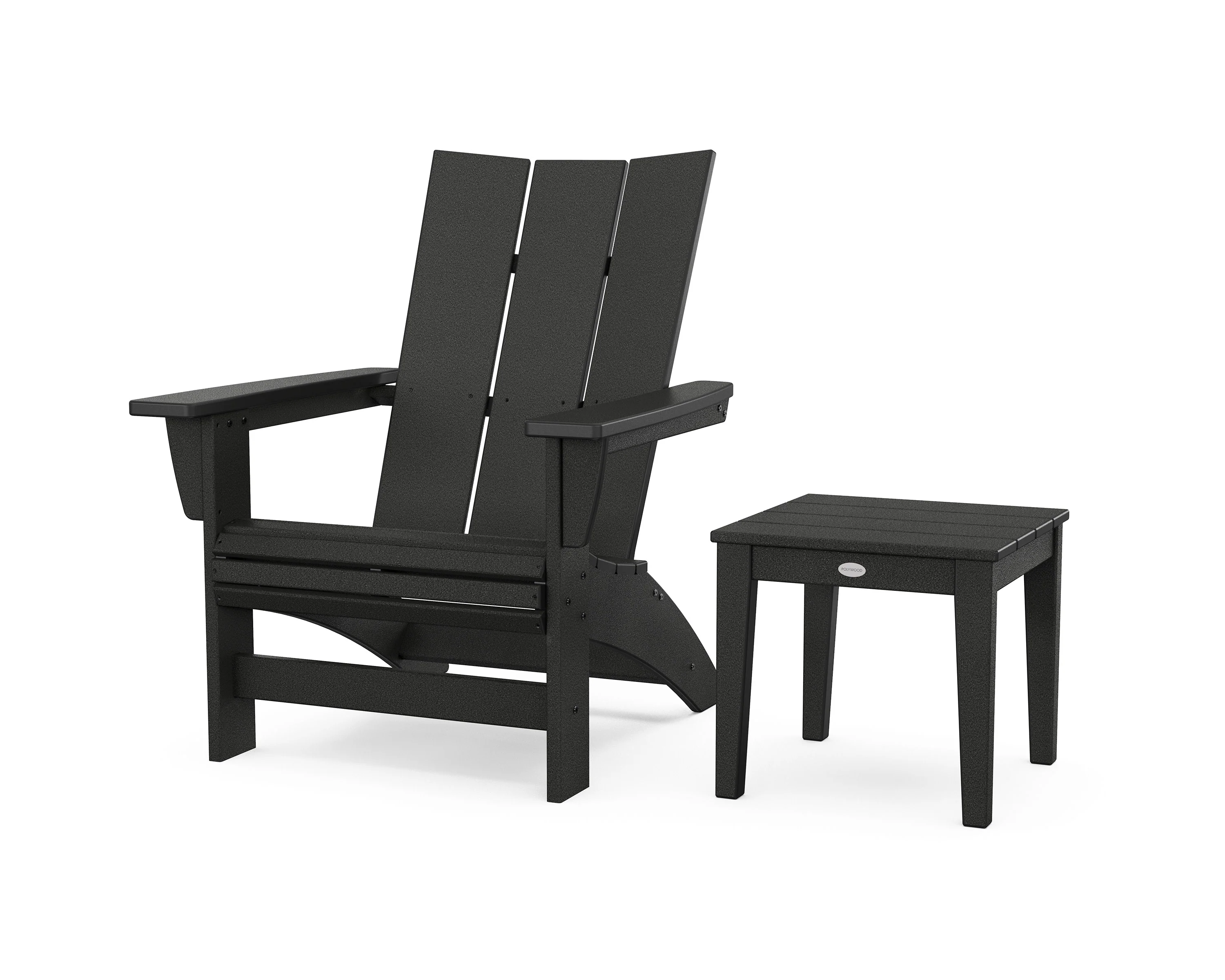 Modern Grand Adirondack Chair with Side Table - Image 14