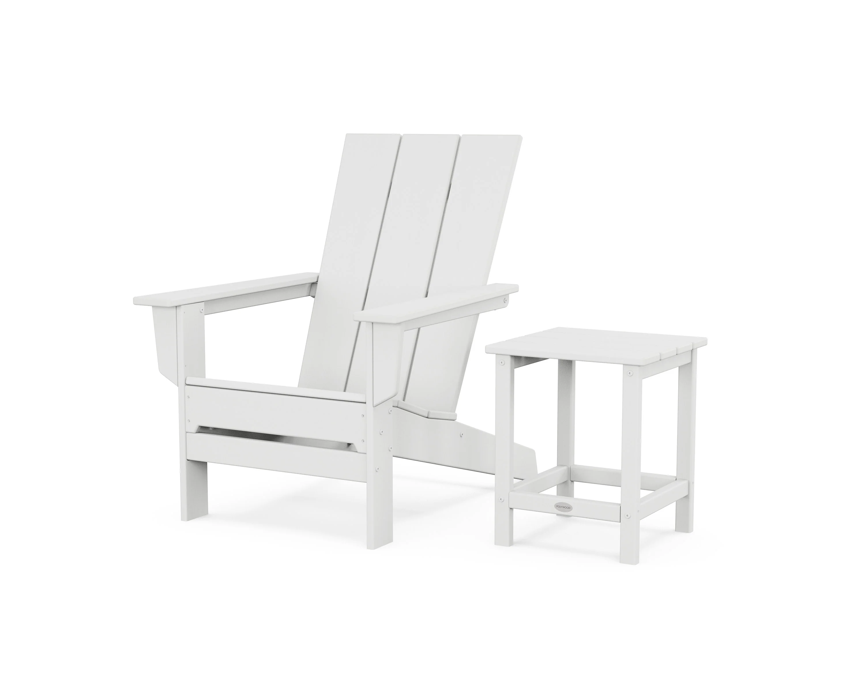 Modern Studio Adirondack Chair with Side Table - Image 5