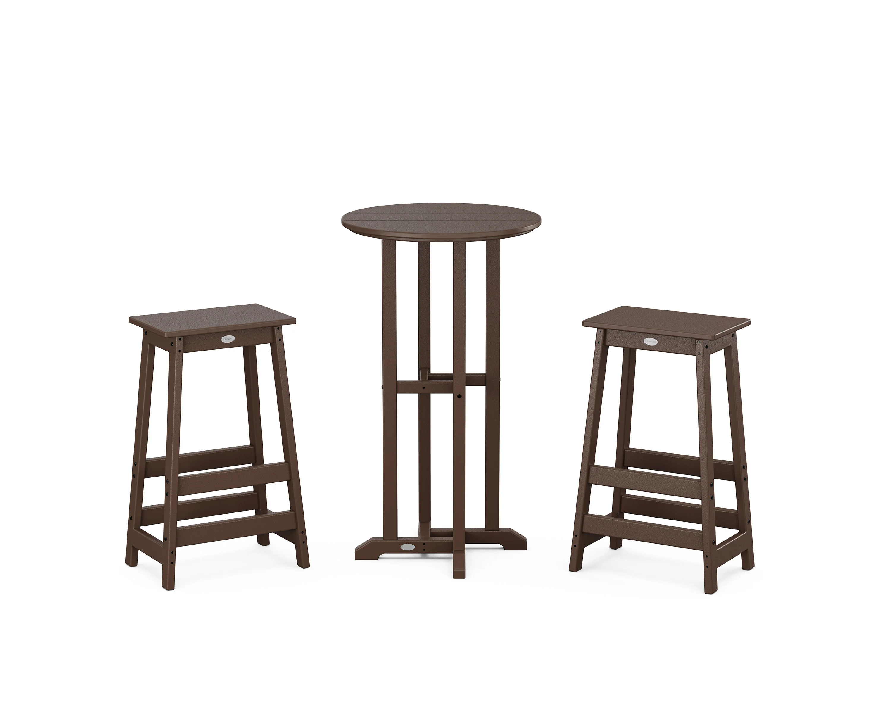 Modern Studio Bar Stool 3-Piece Bistro Set - Image 7