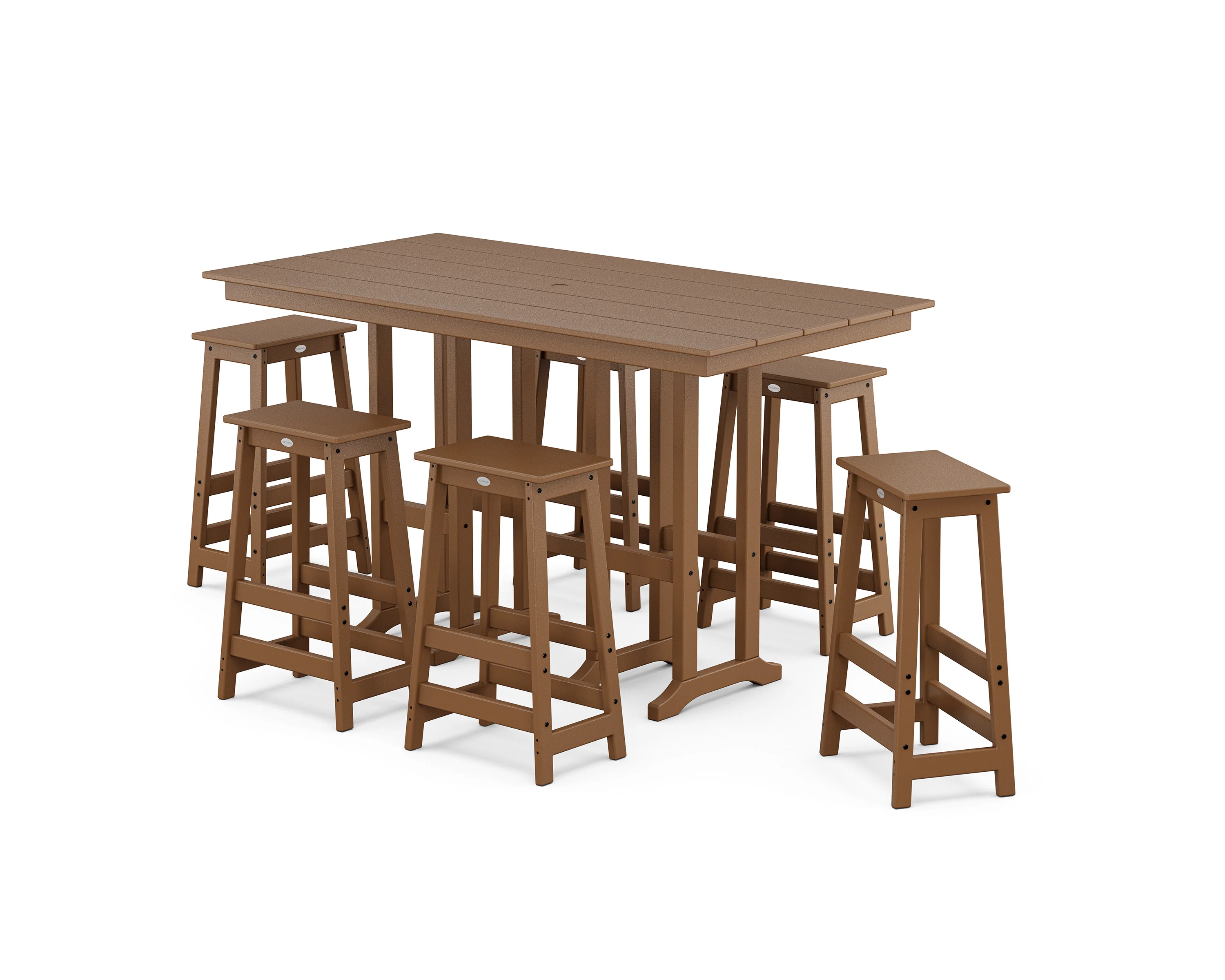 Modern Studio Bar Stool 7-Piece Set - Image 10