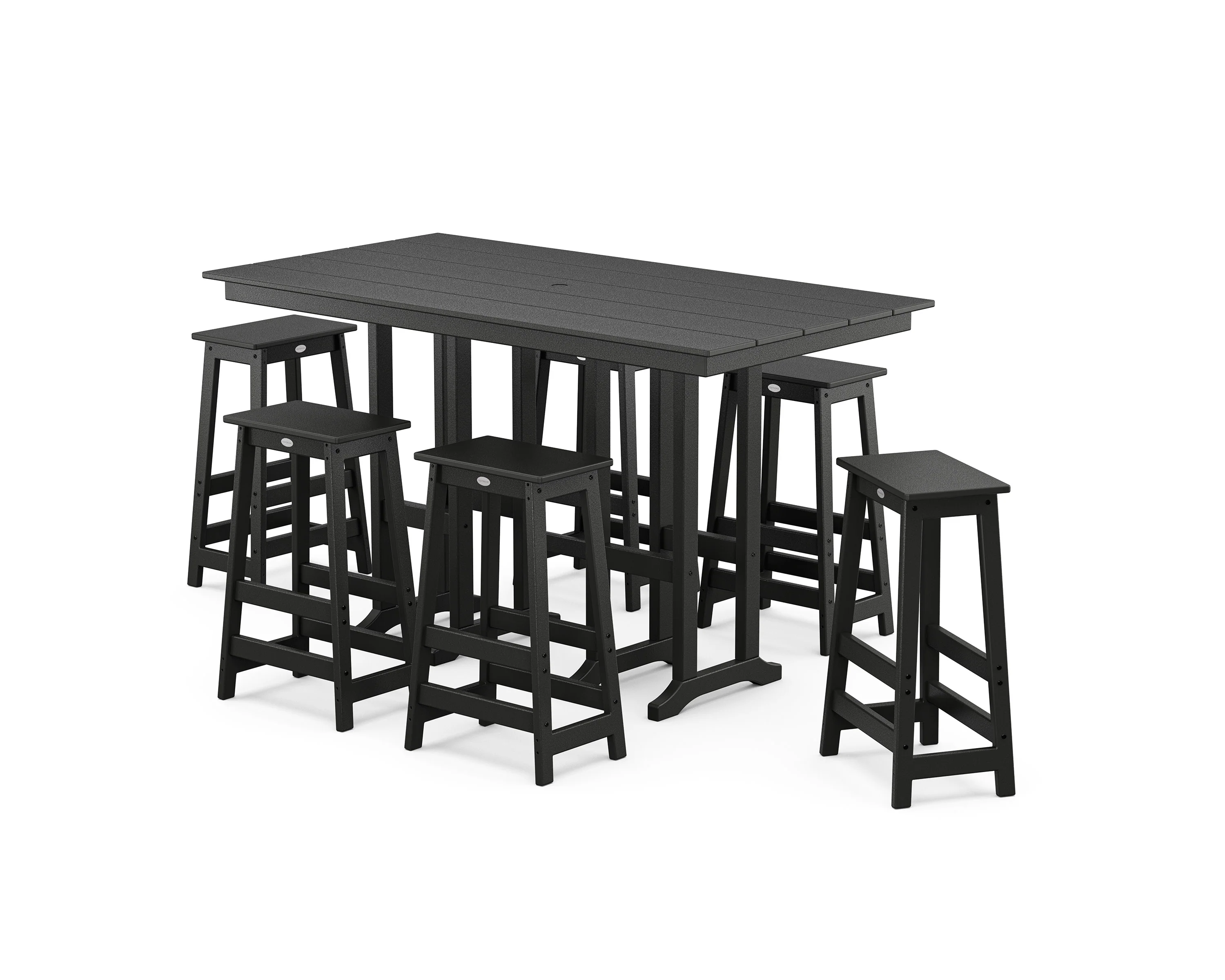 Modern Studio Bar Stool 7-Piece Set - Image 5