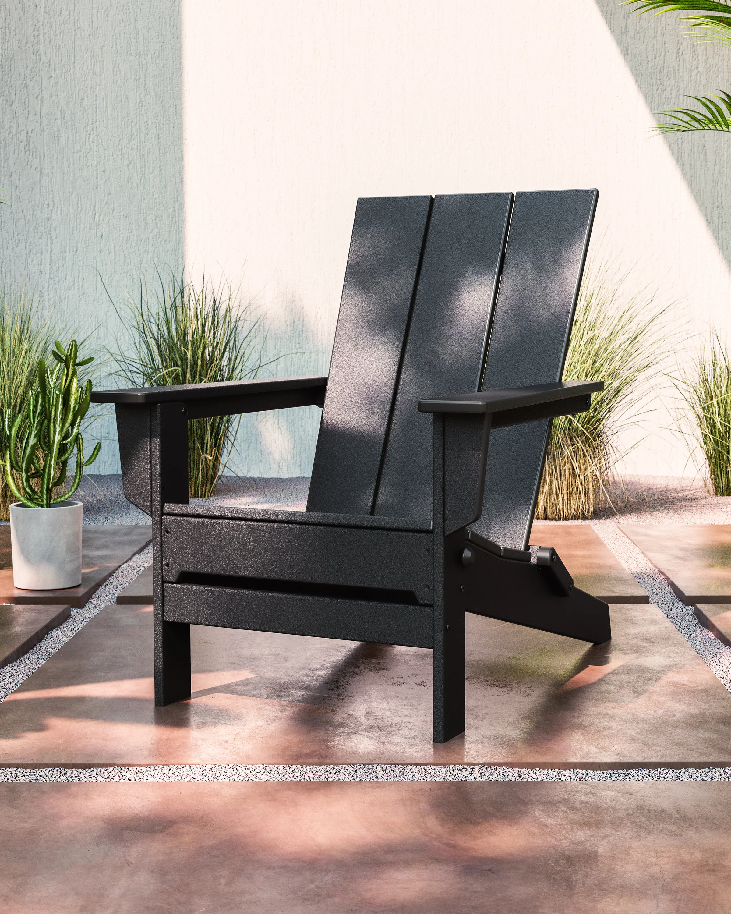 Modern Studio Folding Adirondack Chair - Image 3