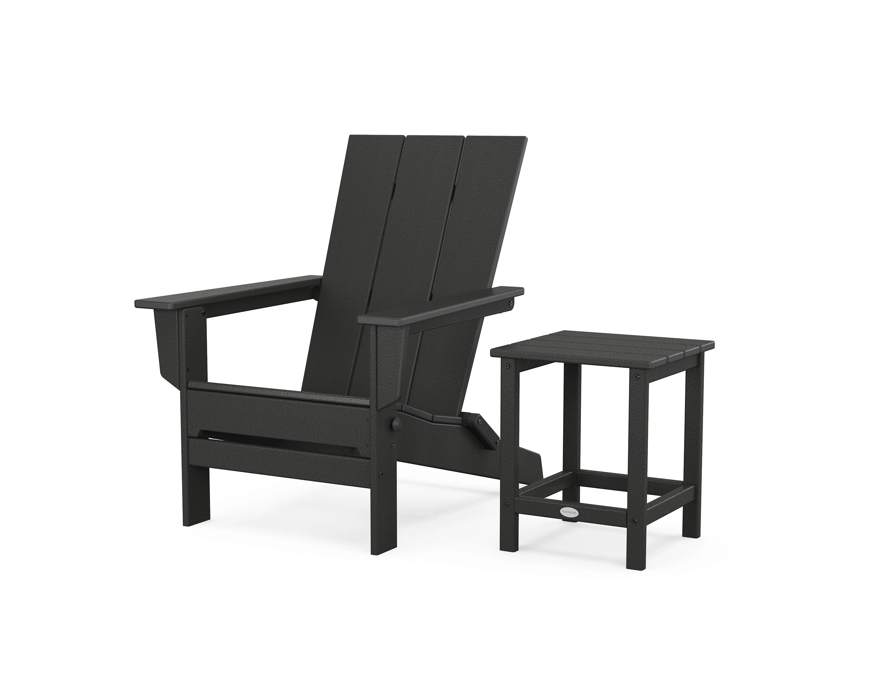 Modern Studio Folding Adirondack Chair with Side Table - Image 13