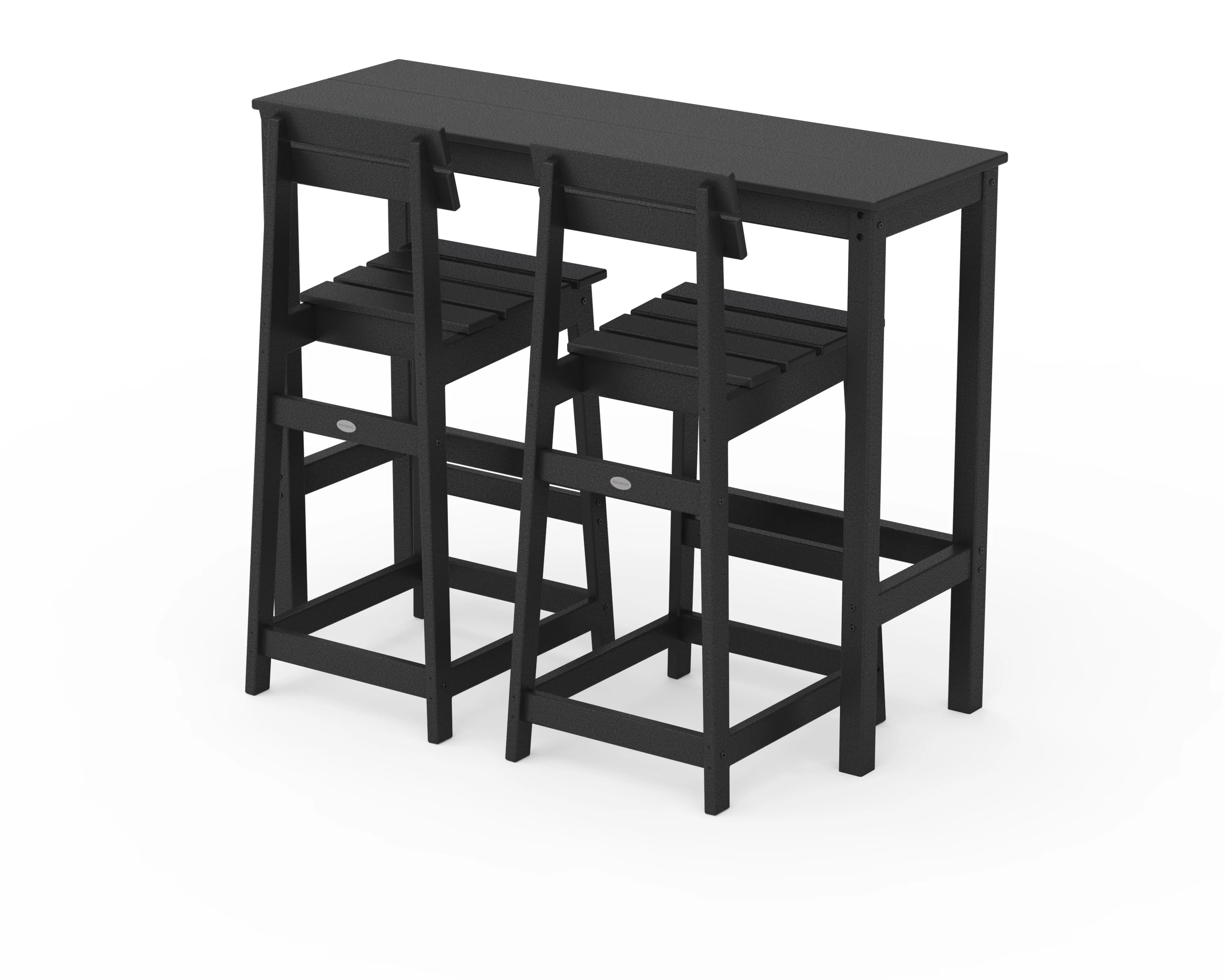Modern Studio Plaza Bar Chair 3-Piece Balcony Set - Image 5
