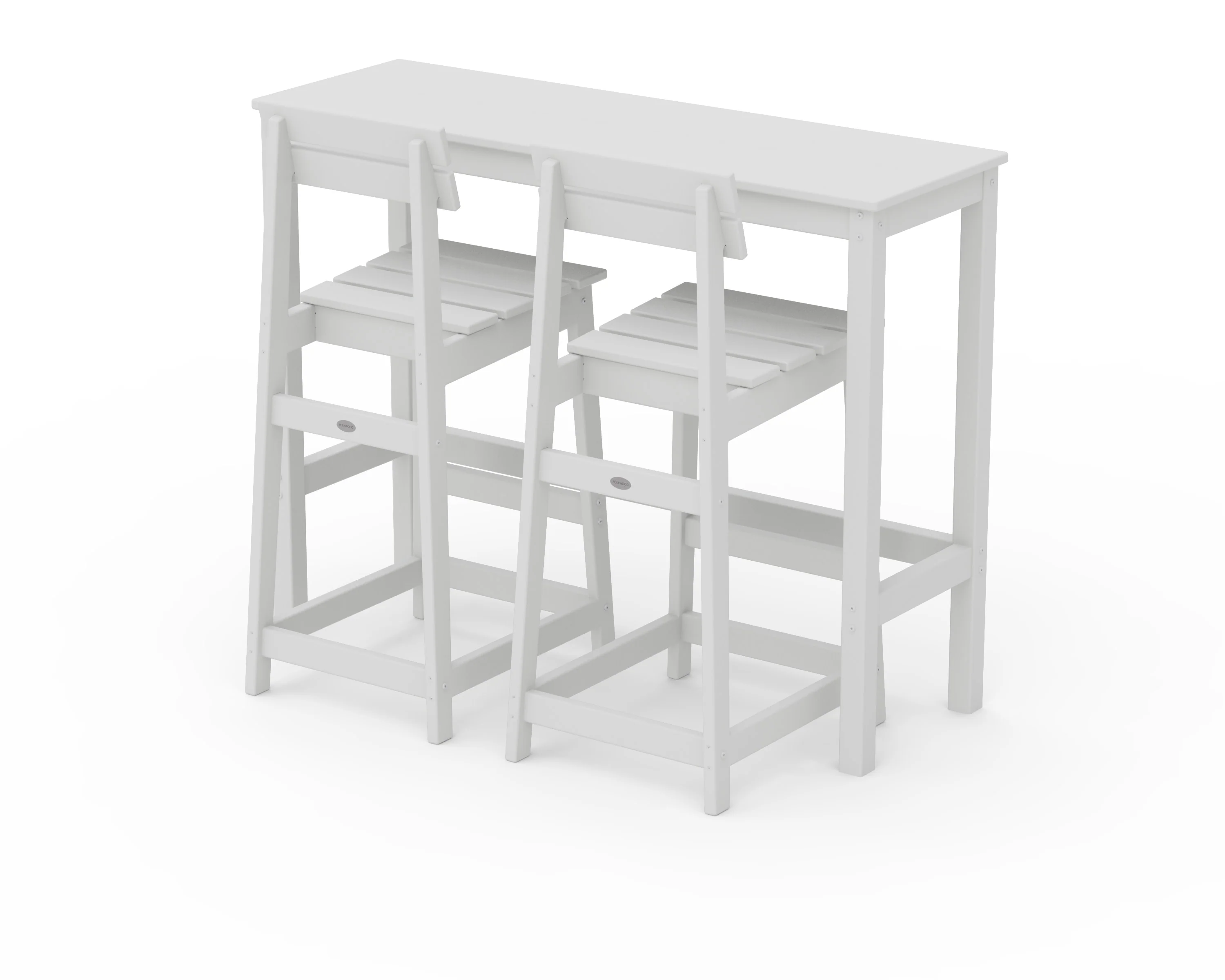 Modern Studio Plaza Bar Chair 3-Piece Balcony Set - Image 6