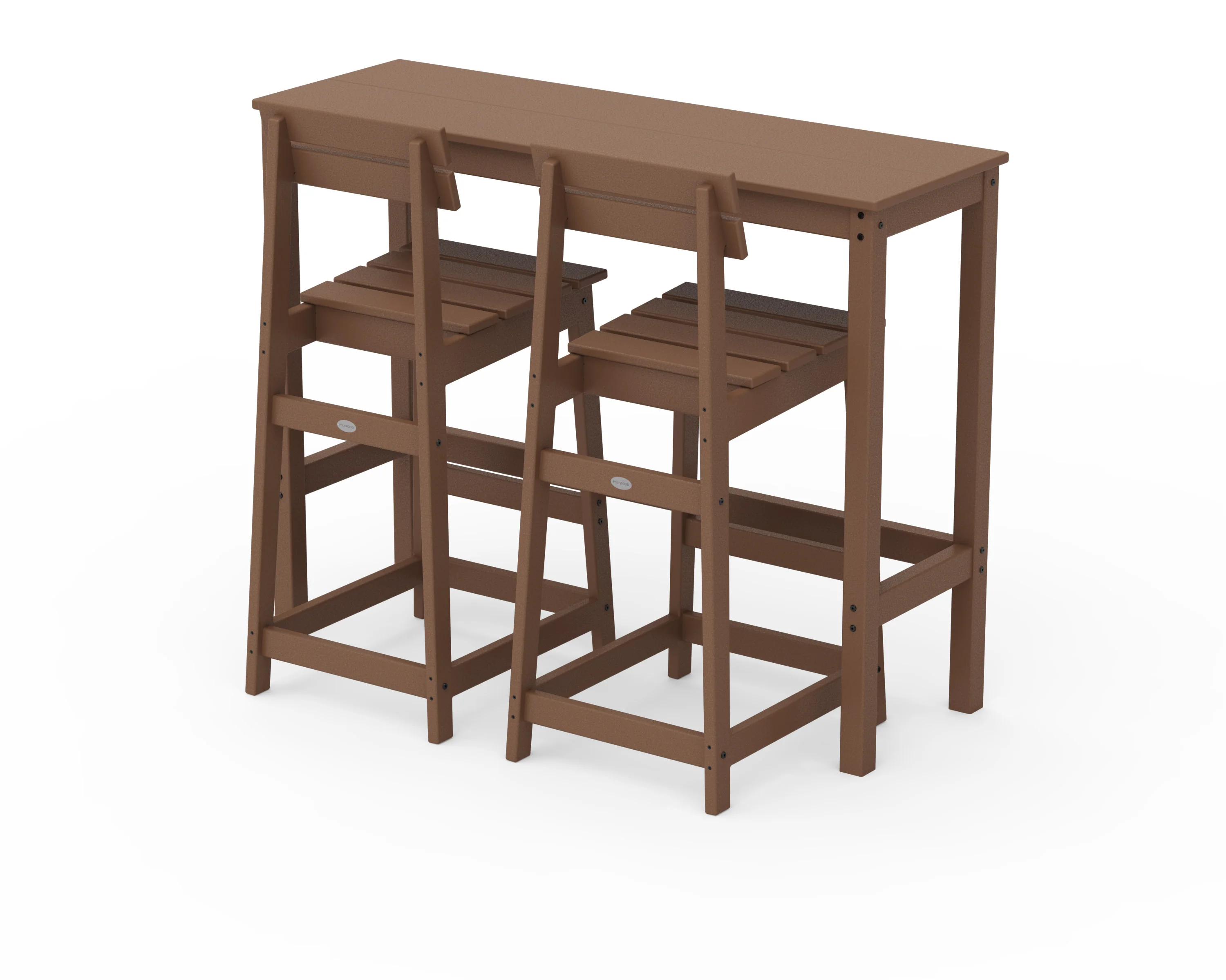 Modern Studio Plaza Bar Chair 3-Piece Balcony Set - Image 8