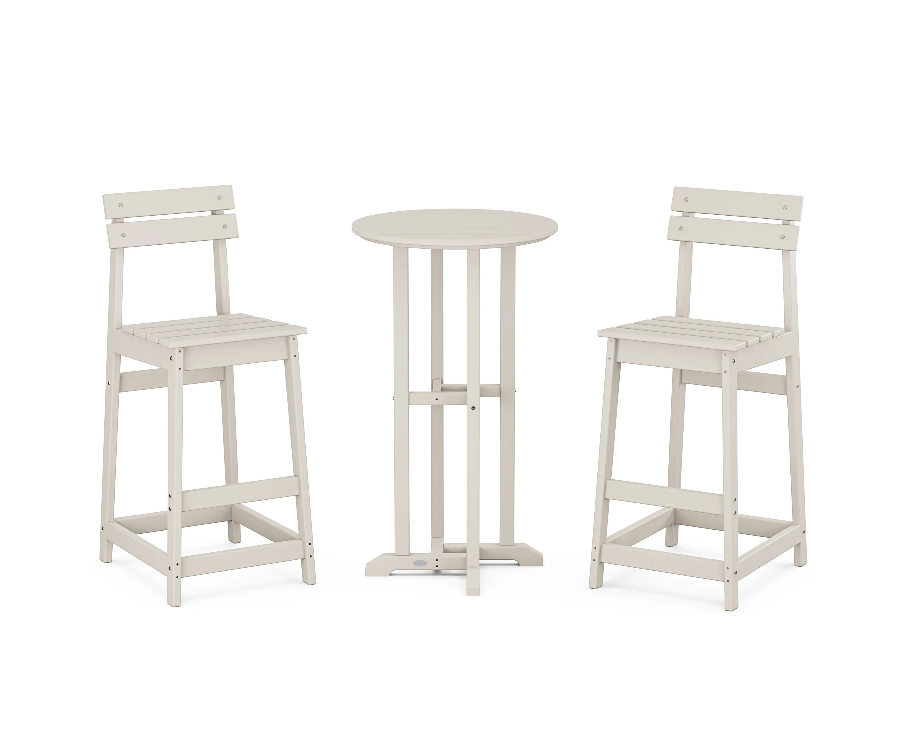 Modern Studio Plaza Bar Chair 3-Piece Bistro Set - Image 5