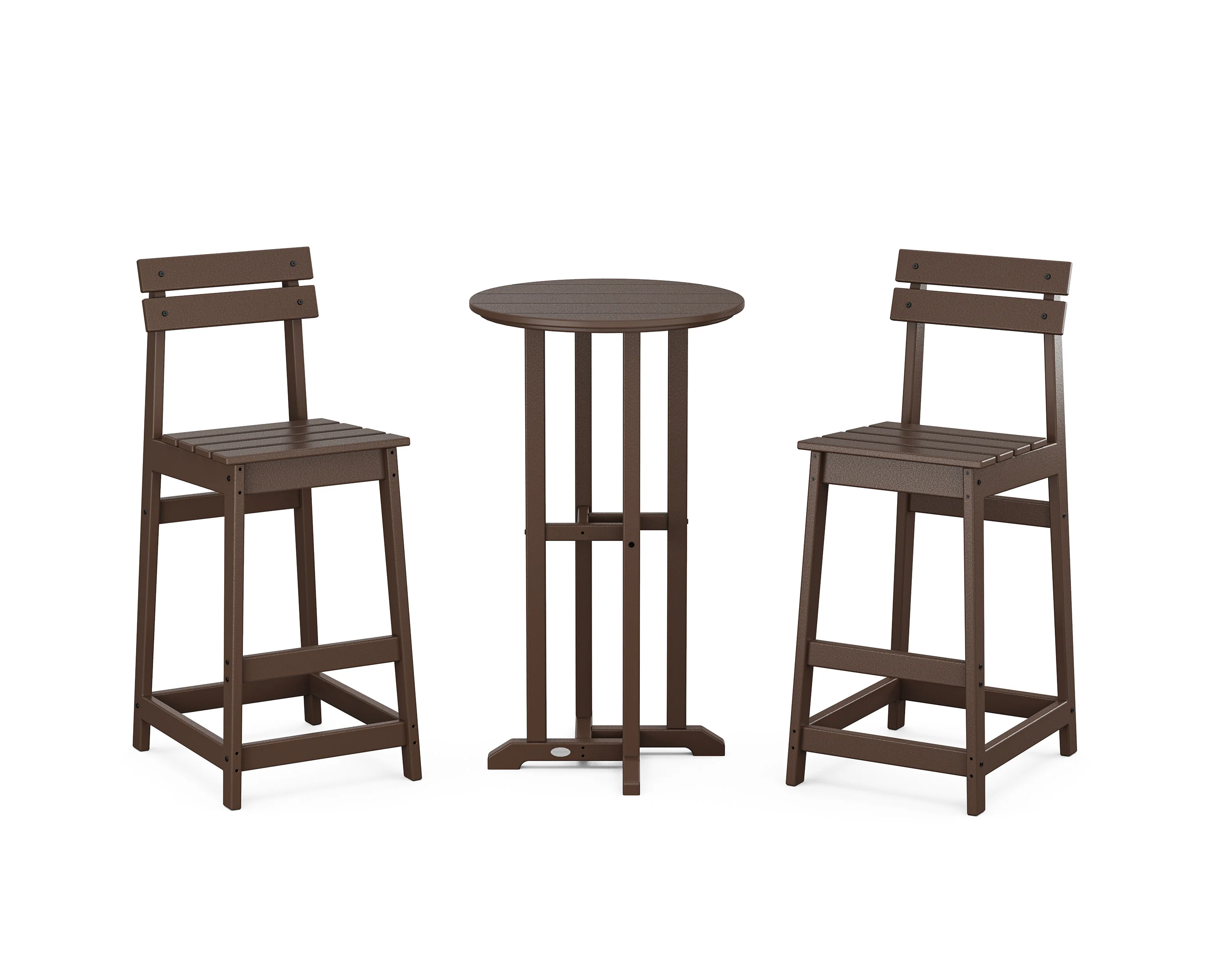 Modern Studio Plaza Bar Chair 3-Piece Bistro Set - Image 6
