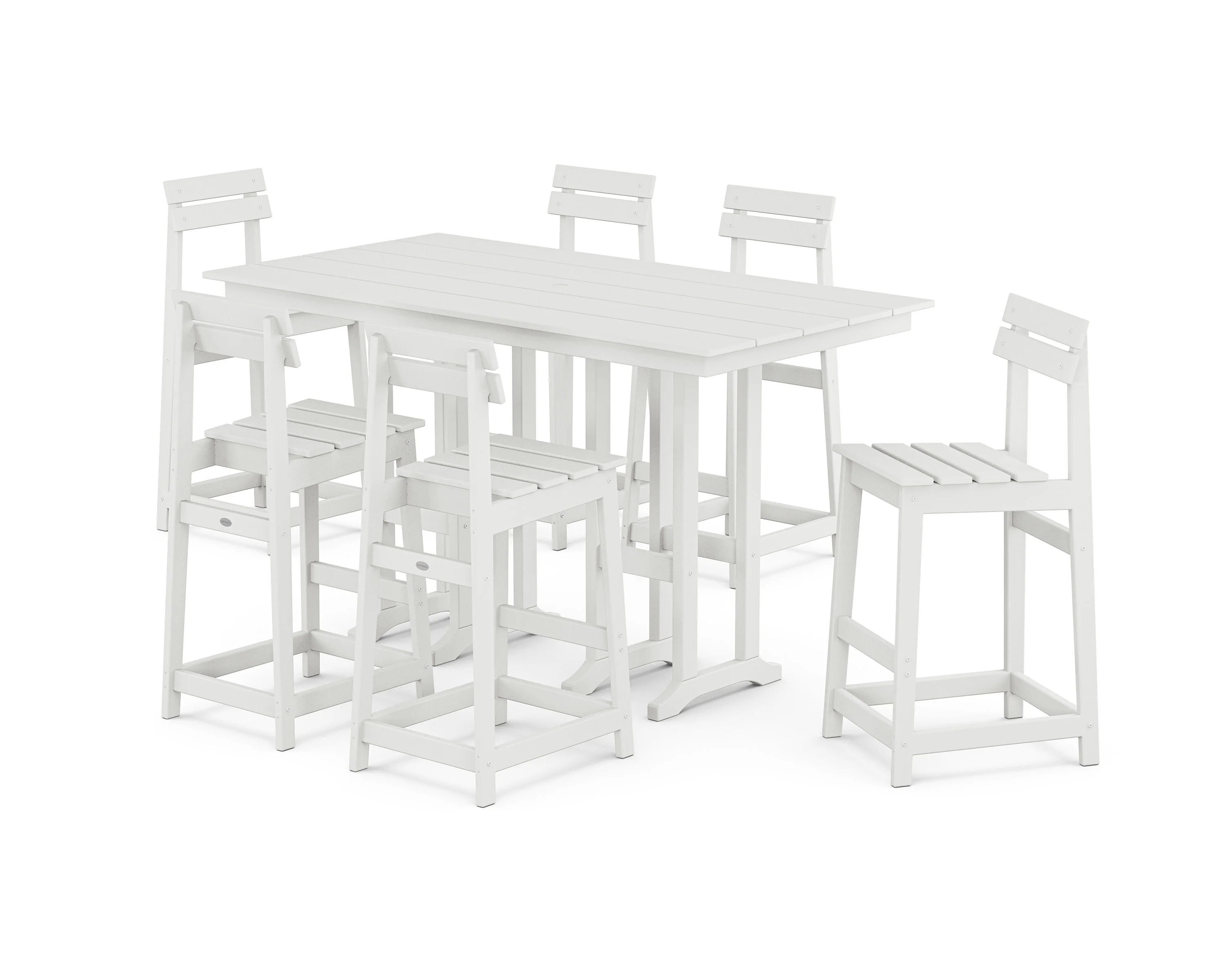 Modern Studio Plaza Bar Chair 7-Piece Set - Image 5