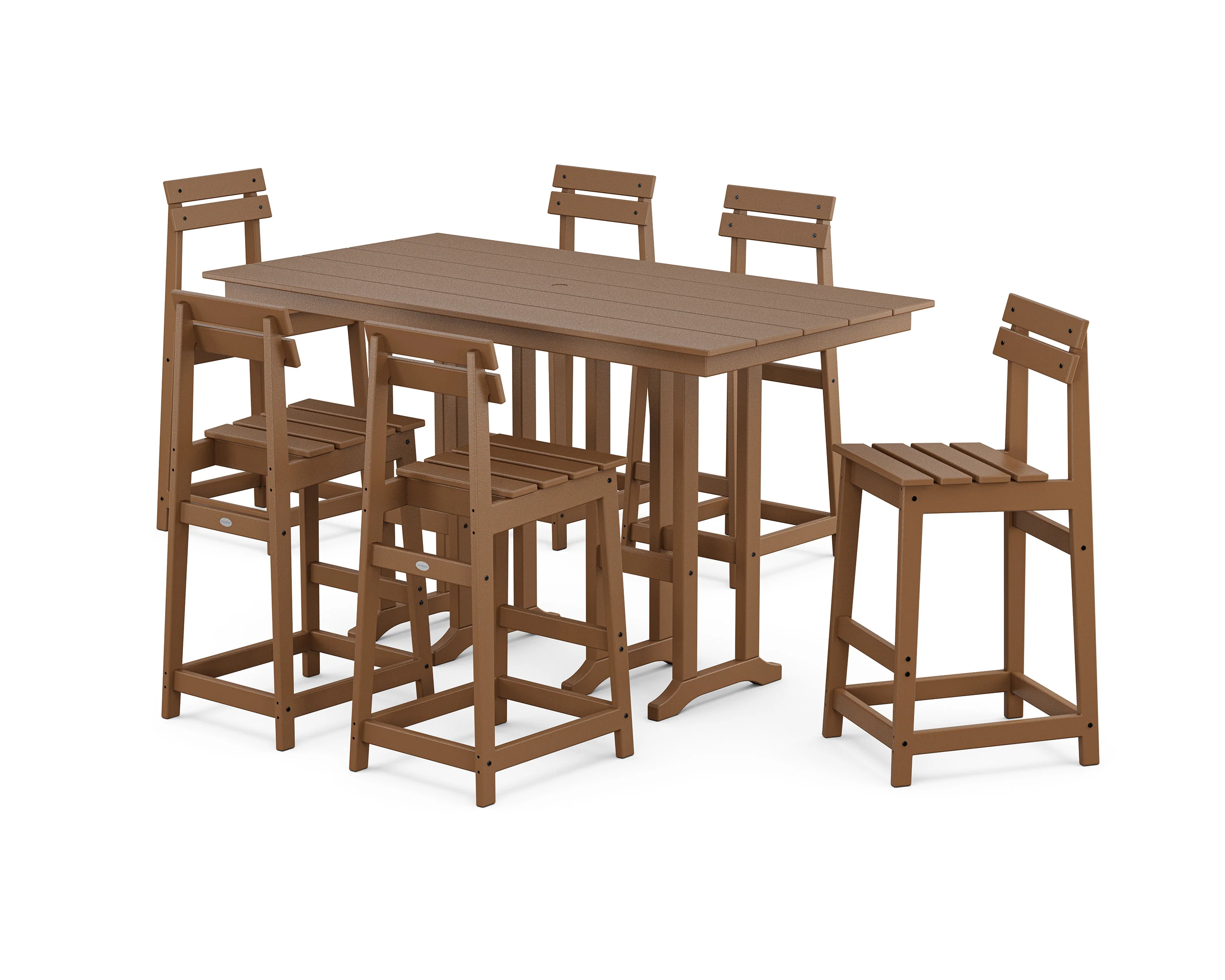 Modern Studio Plaza Bar Chair 7-Piece Set - Image 8