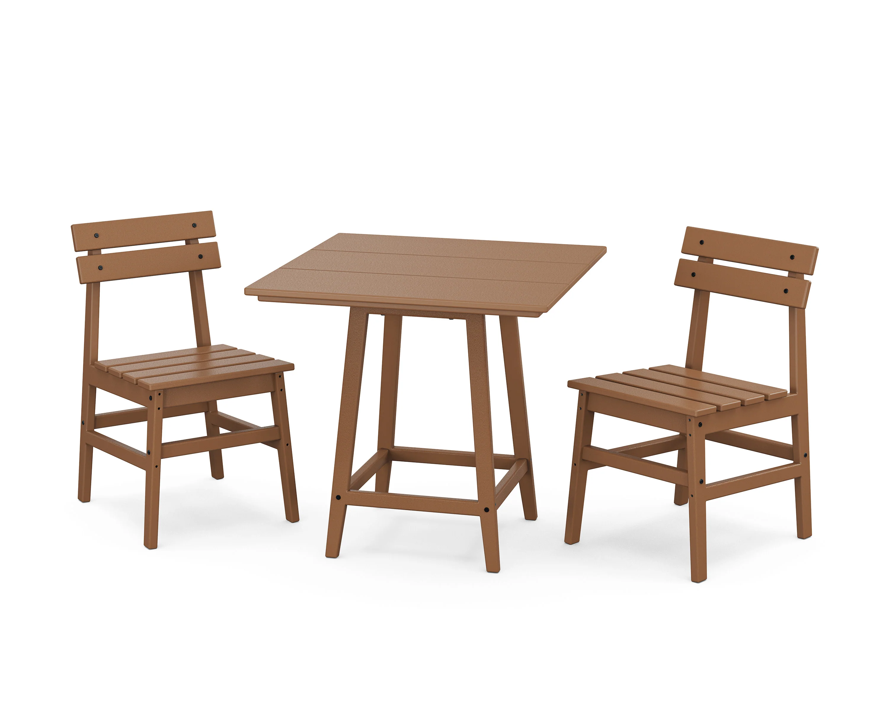 Modern Studio Plaza Chair 3-Piece Bistro Dining Set - Image 5