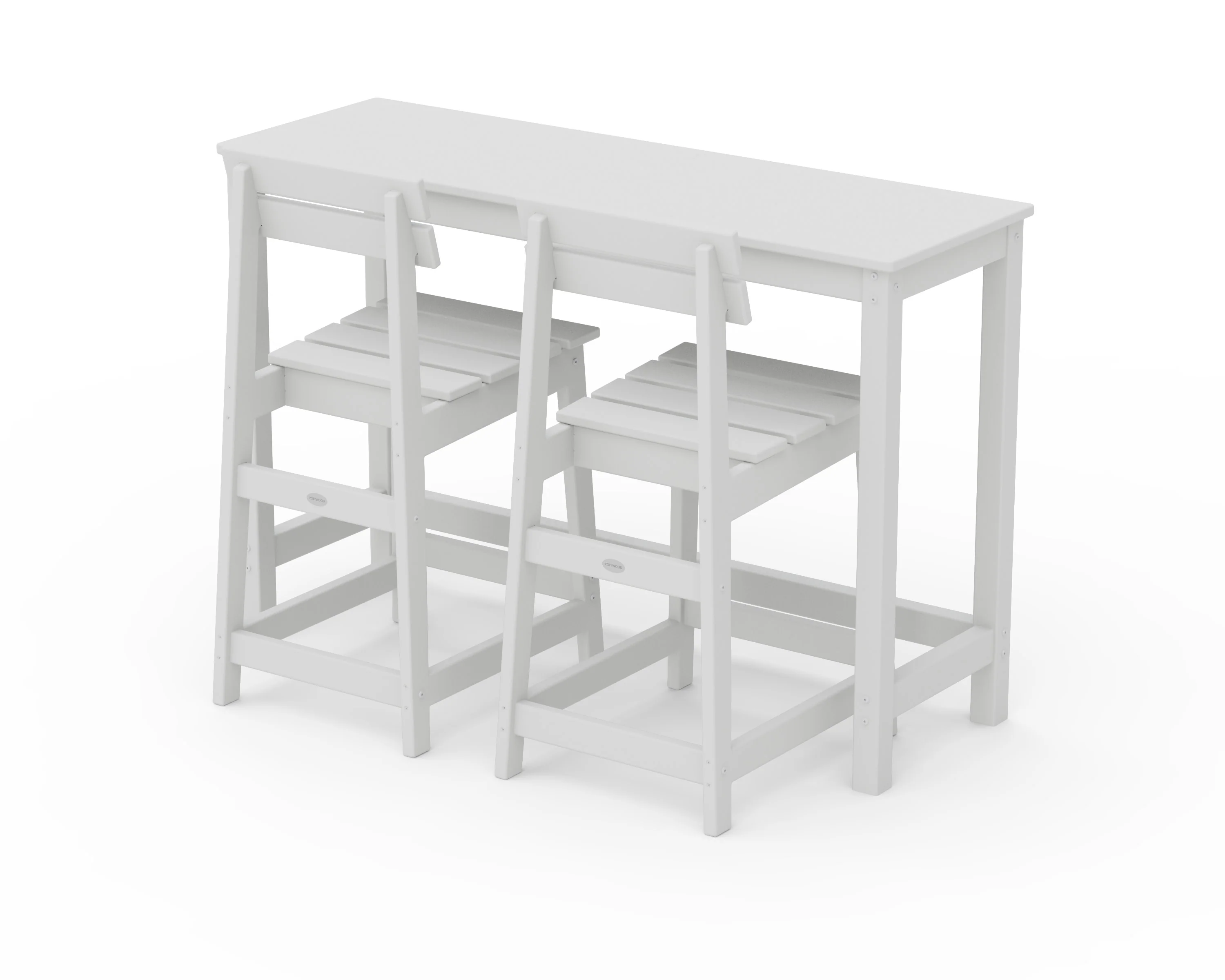Modern Studio Plaza Counter Chair 3-Piece Balcony Set - Image 7