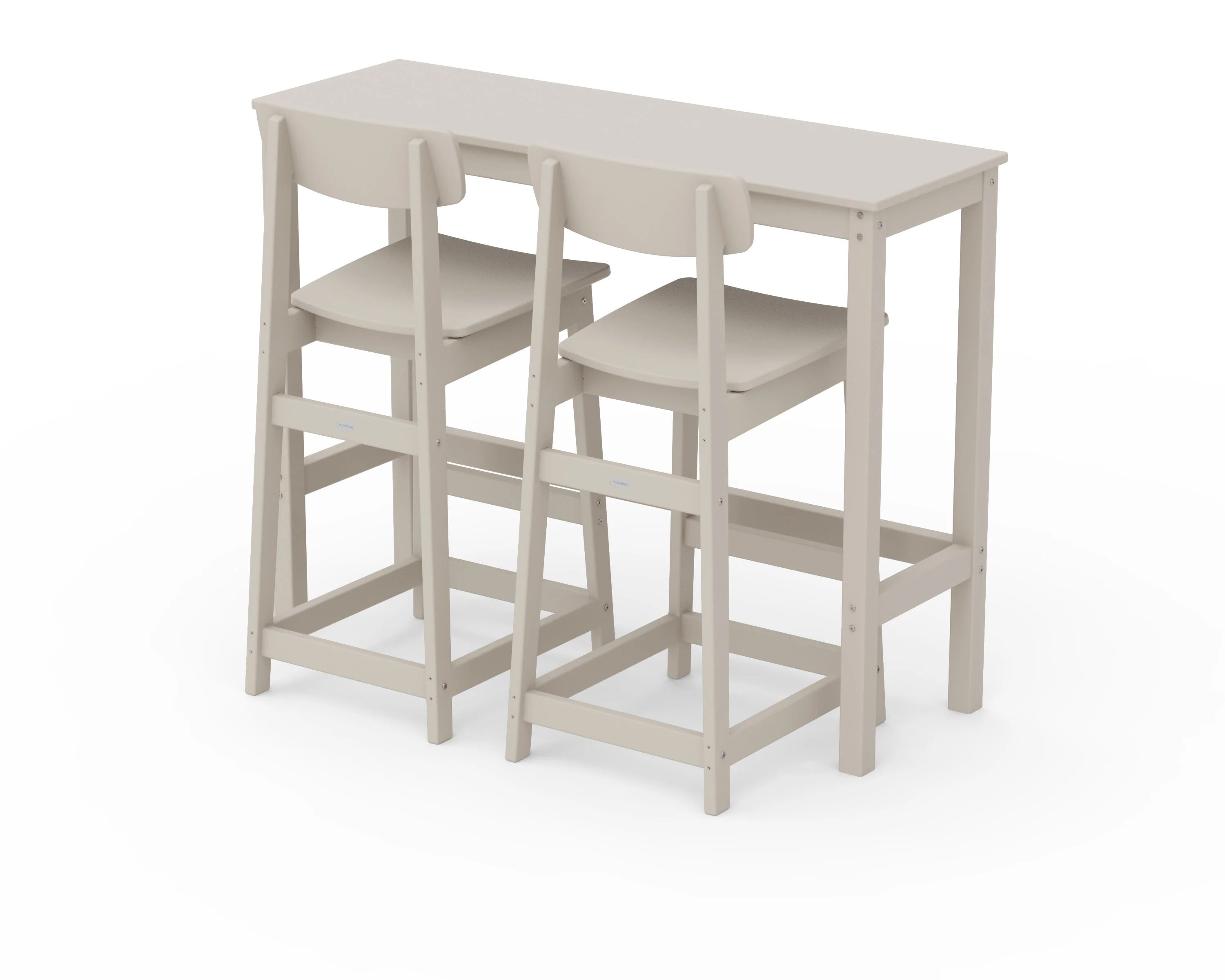 Modern Studio Urban Bar Chair 3-Piece Balcony Set - Image 6