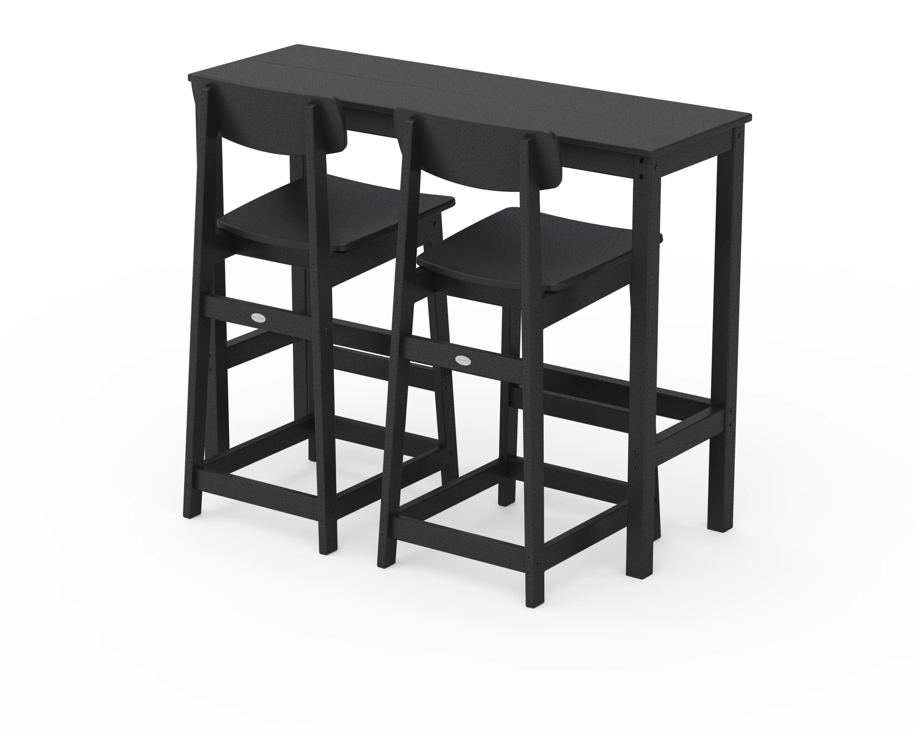 Modern Studio Urban Bar Chair 3-Piece Balcony Set - Image 8