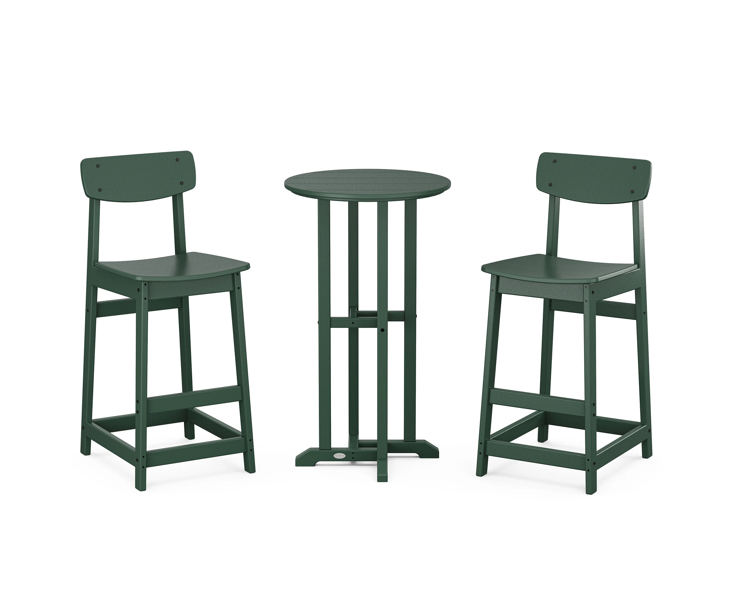 Modern Studio Urban Bar Chair 3-Piece Bistro Set - Image 4