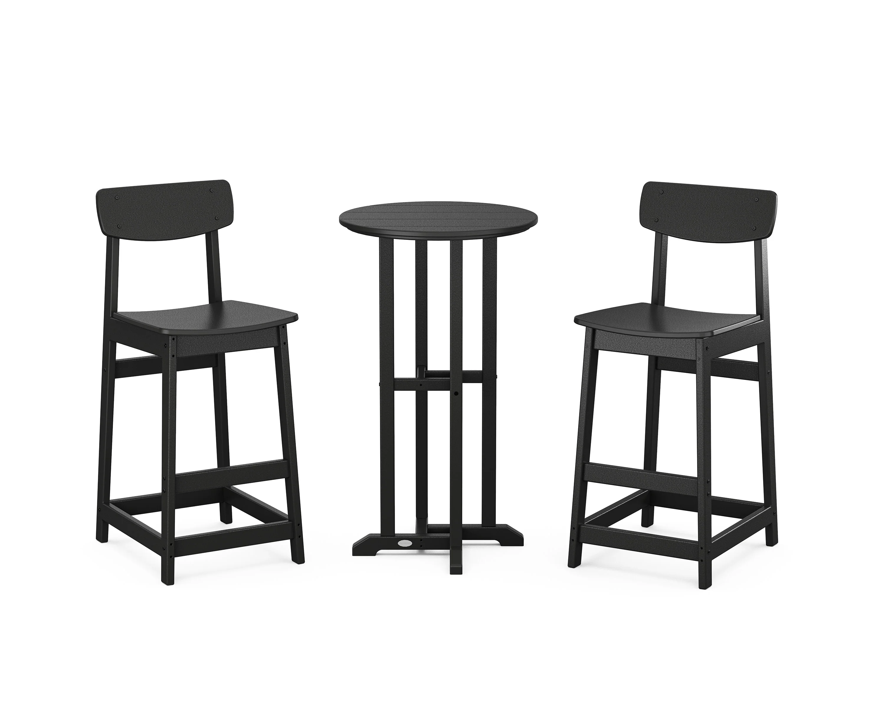 Modern Studio Urban Bar Chair 3-Piece Bistro Set - Image 6