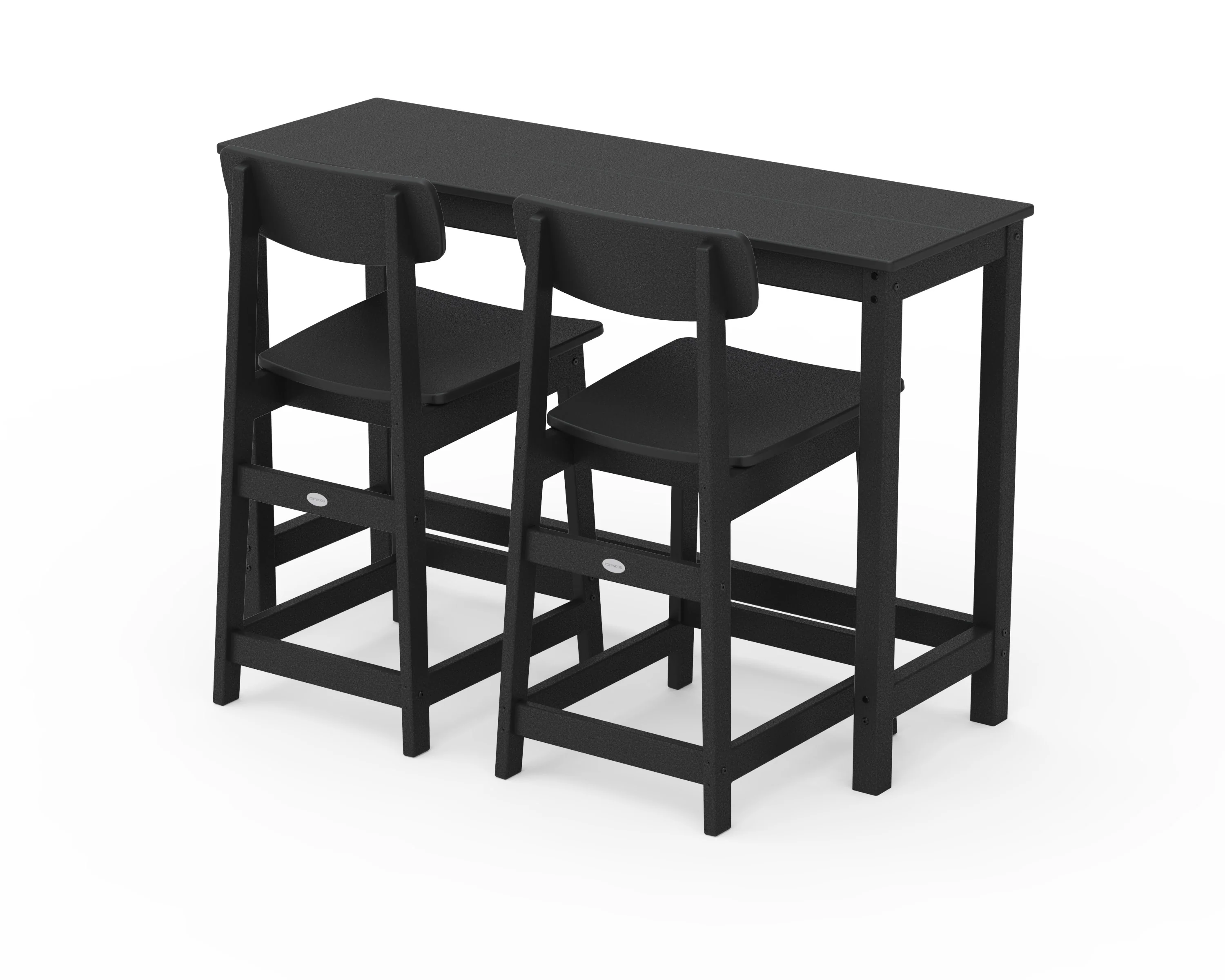 Modern Studio Urban Counter Chair 3-Piece Balcony Set - Image 3