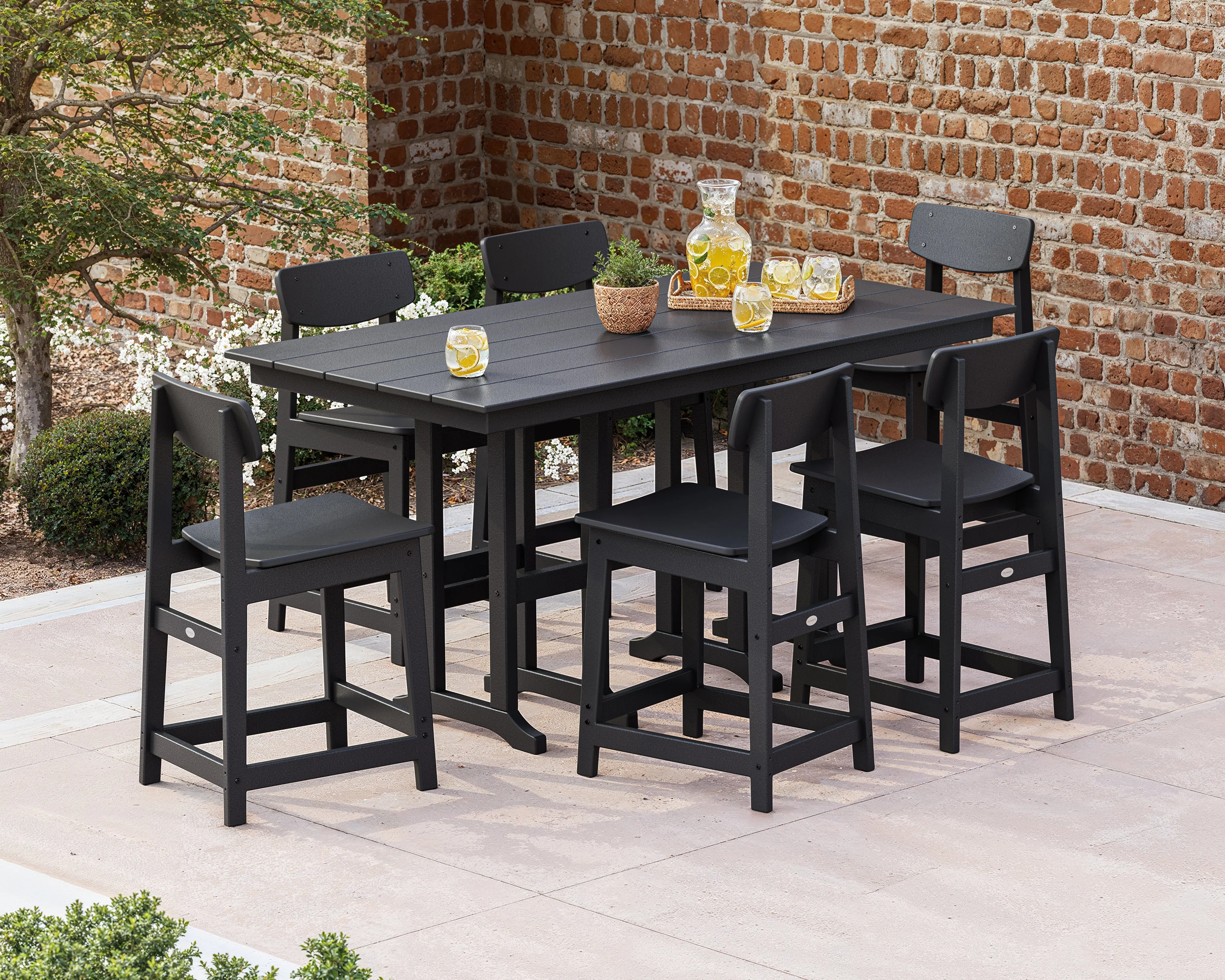 Modern Studio Urban Counter Chair 7-Piece Set - Image 3
