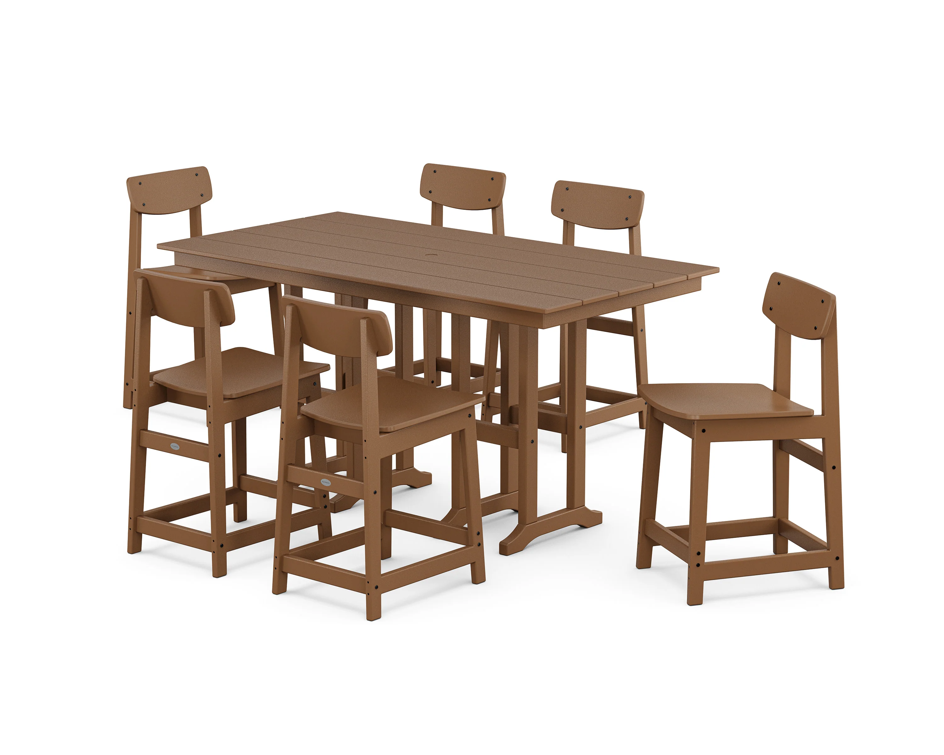 Modern Studio Urban Counter Chair 7-Piece Set - Image 6