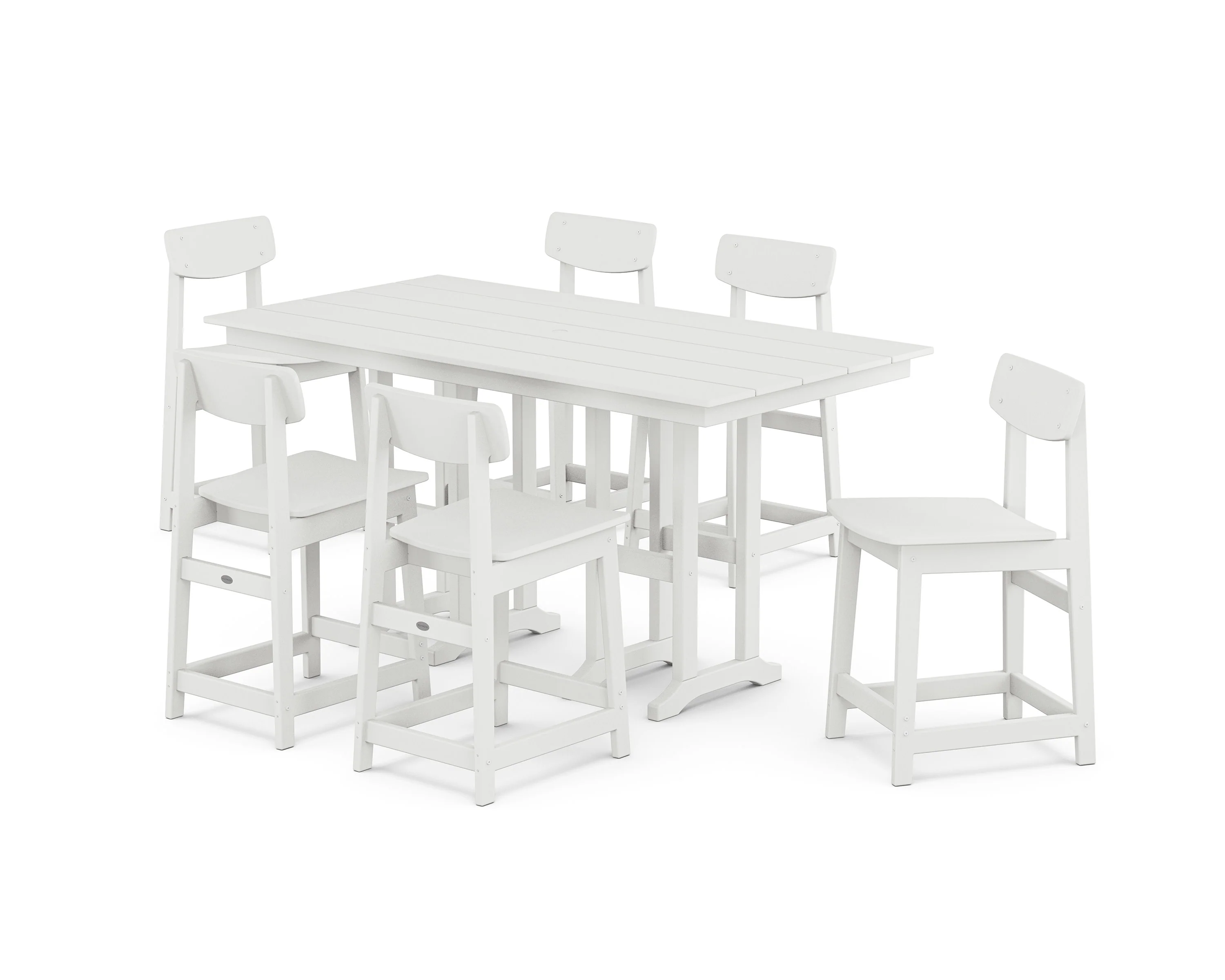 Modern Studio Urban Counter Chair 7-Piece Set - Image 7