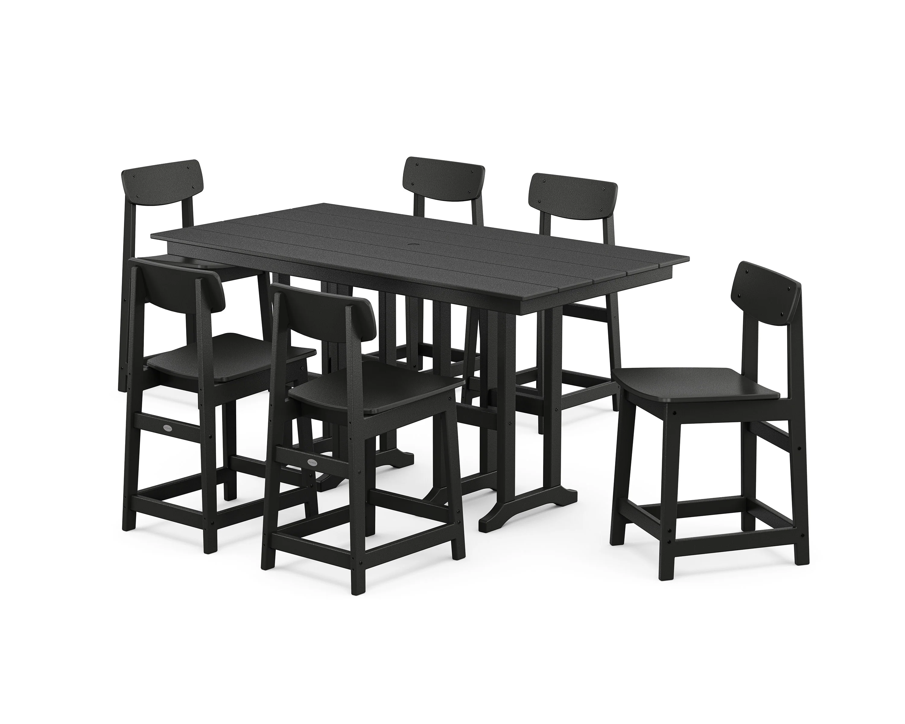 Modern Studio Urban Counter Chair 7-Piece Set - Image 9
