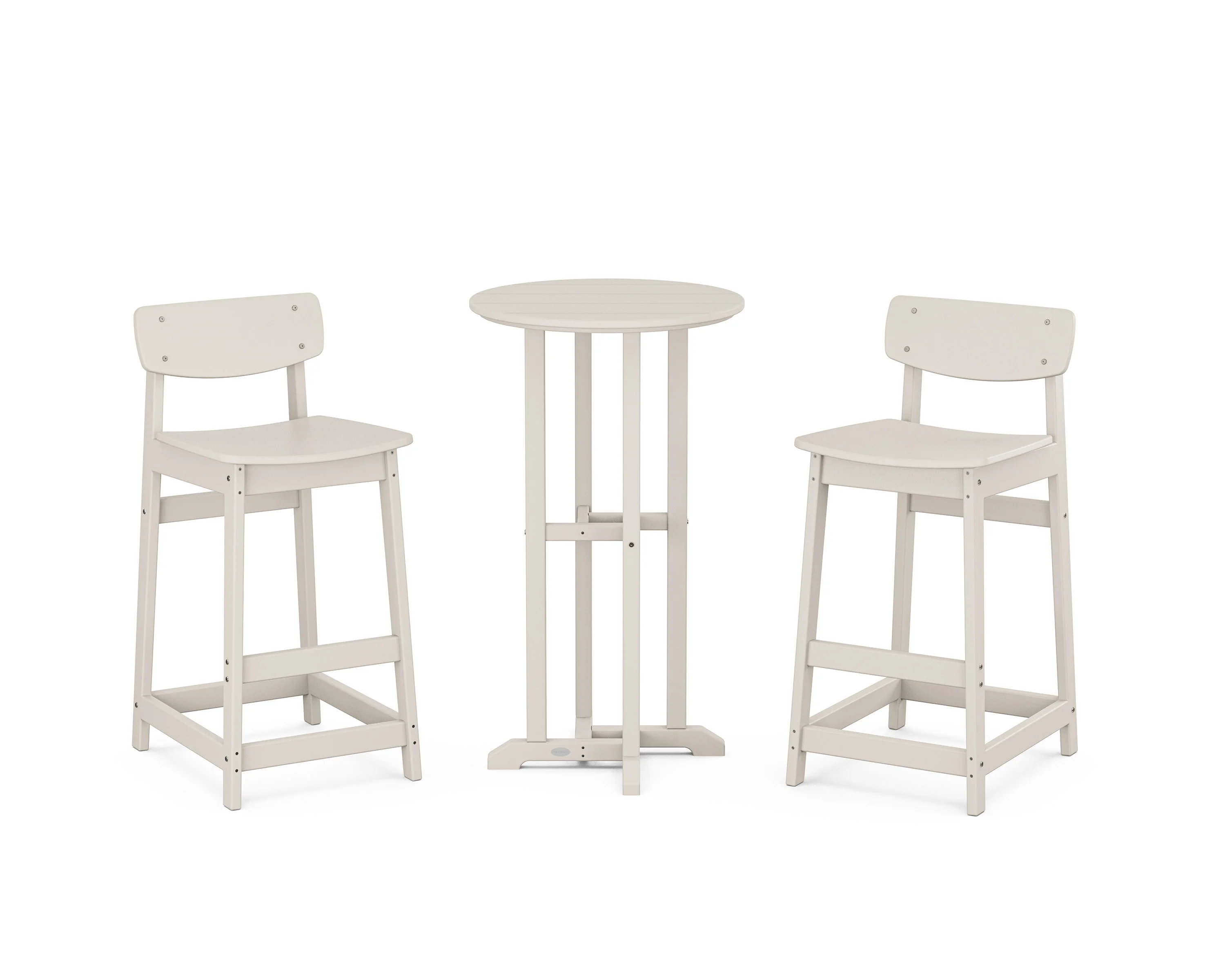 Modern Studio Urban Lowback Bar Chair 3-Piece Bistro Set - Image 7