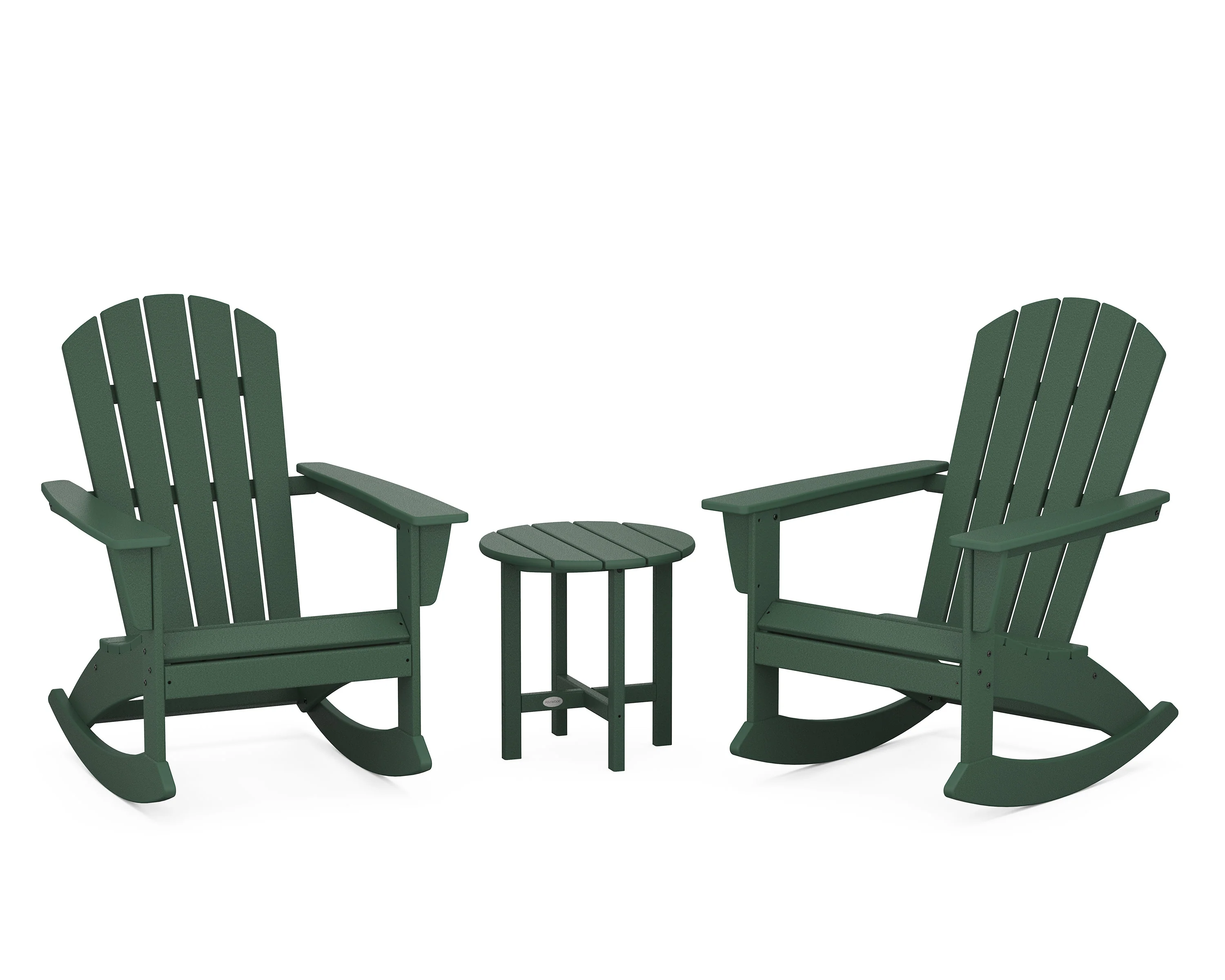 Nautical 3-Piece Adirondack Rocking Chair Set - Image 13