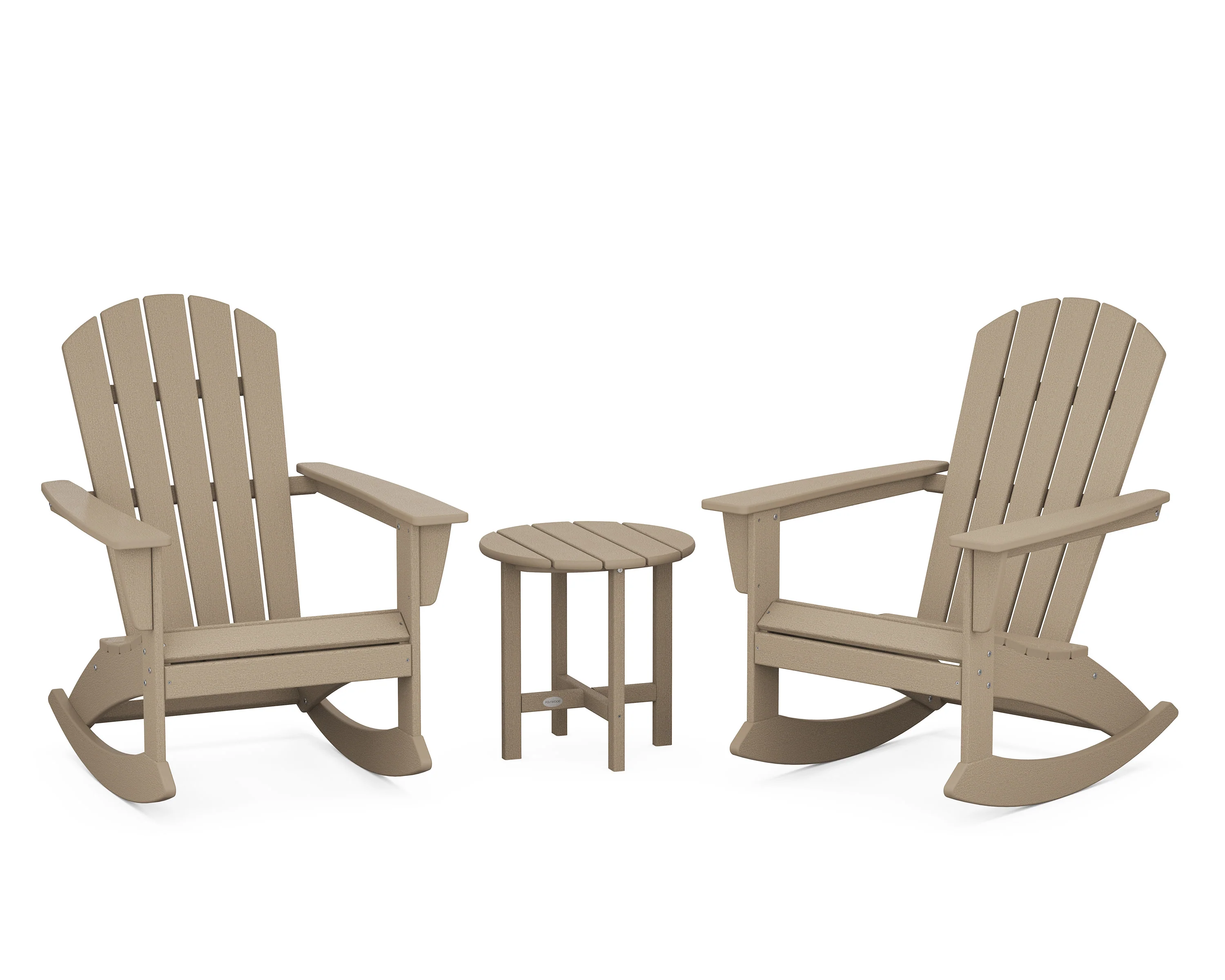 Nautical 3-Piece Adirondack Rocking Chair Set - Image 14