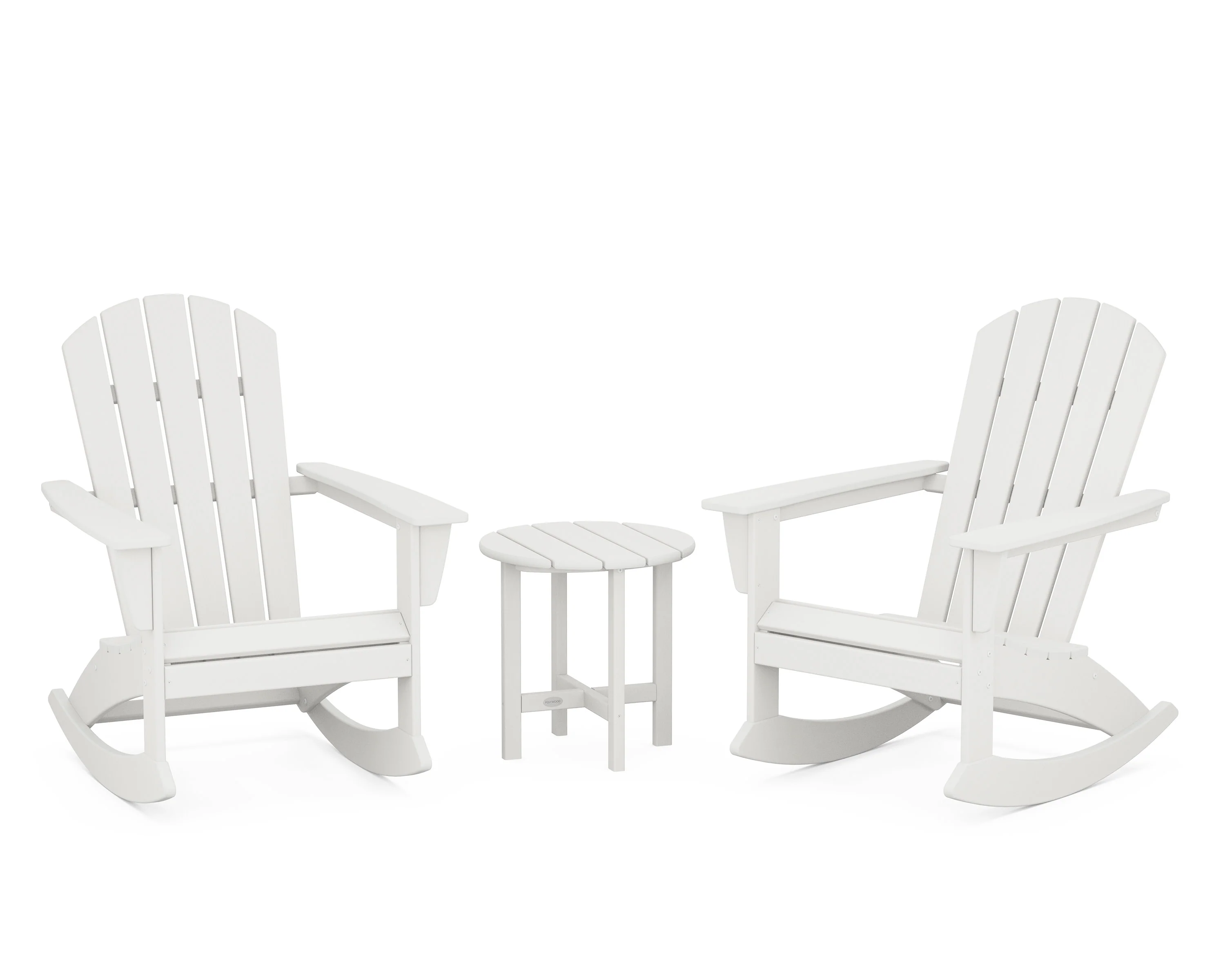 Nautical 3-Piece Adirondack Rocking Chair Set - Image 16