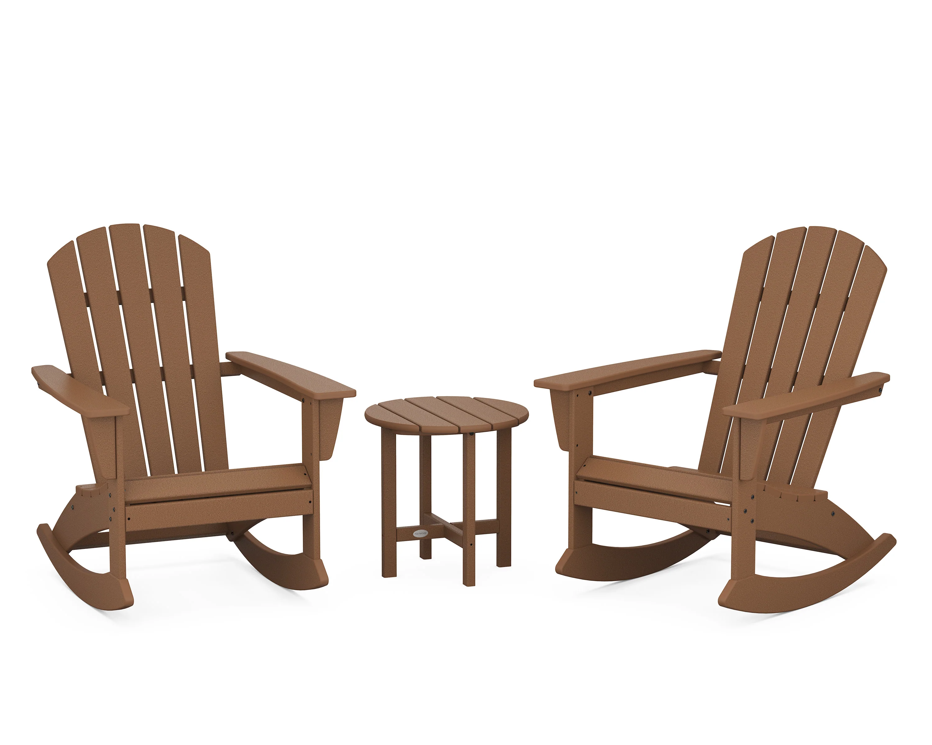 Nautical 3-Piece Adirondack Rocking Chair Set - Image 17