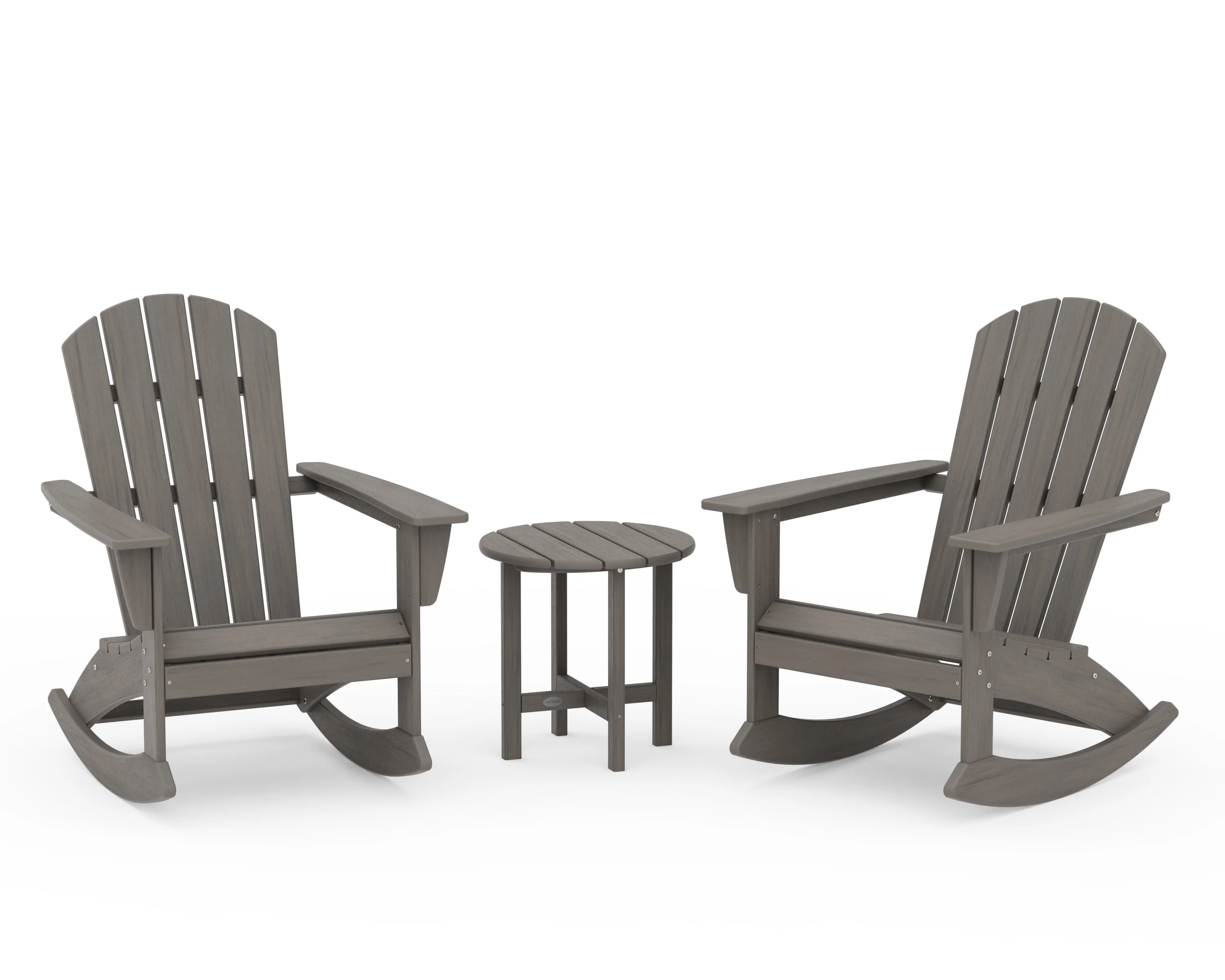 Nautical 3-Piece Adirondack Rocking Chair Set - Image 19