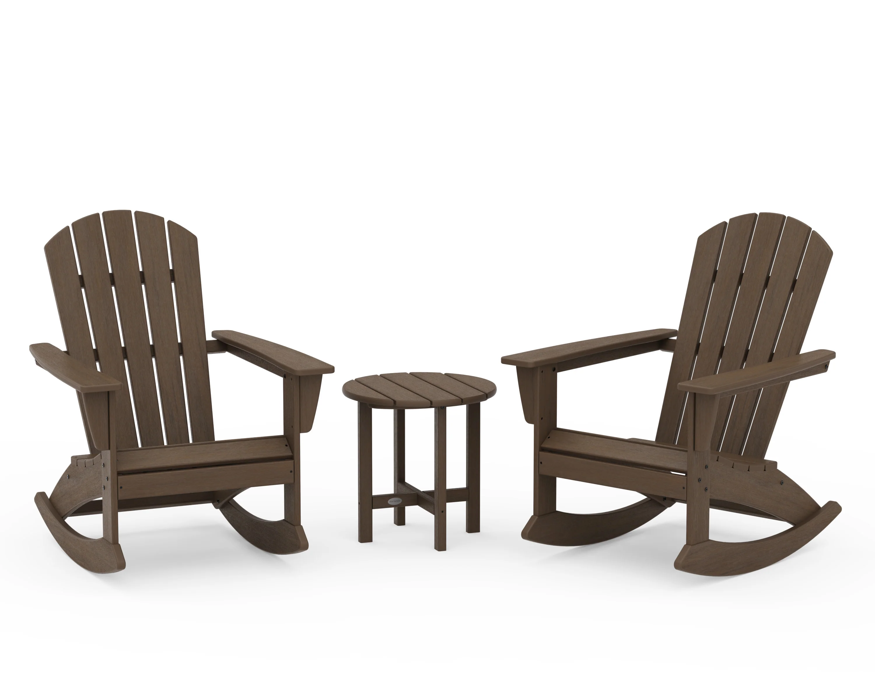 Nautical 3-Piece Adirondack Rocking Chair Set - Image 20