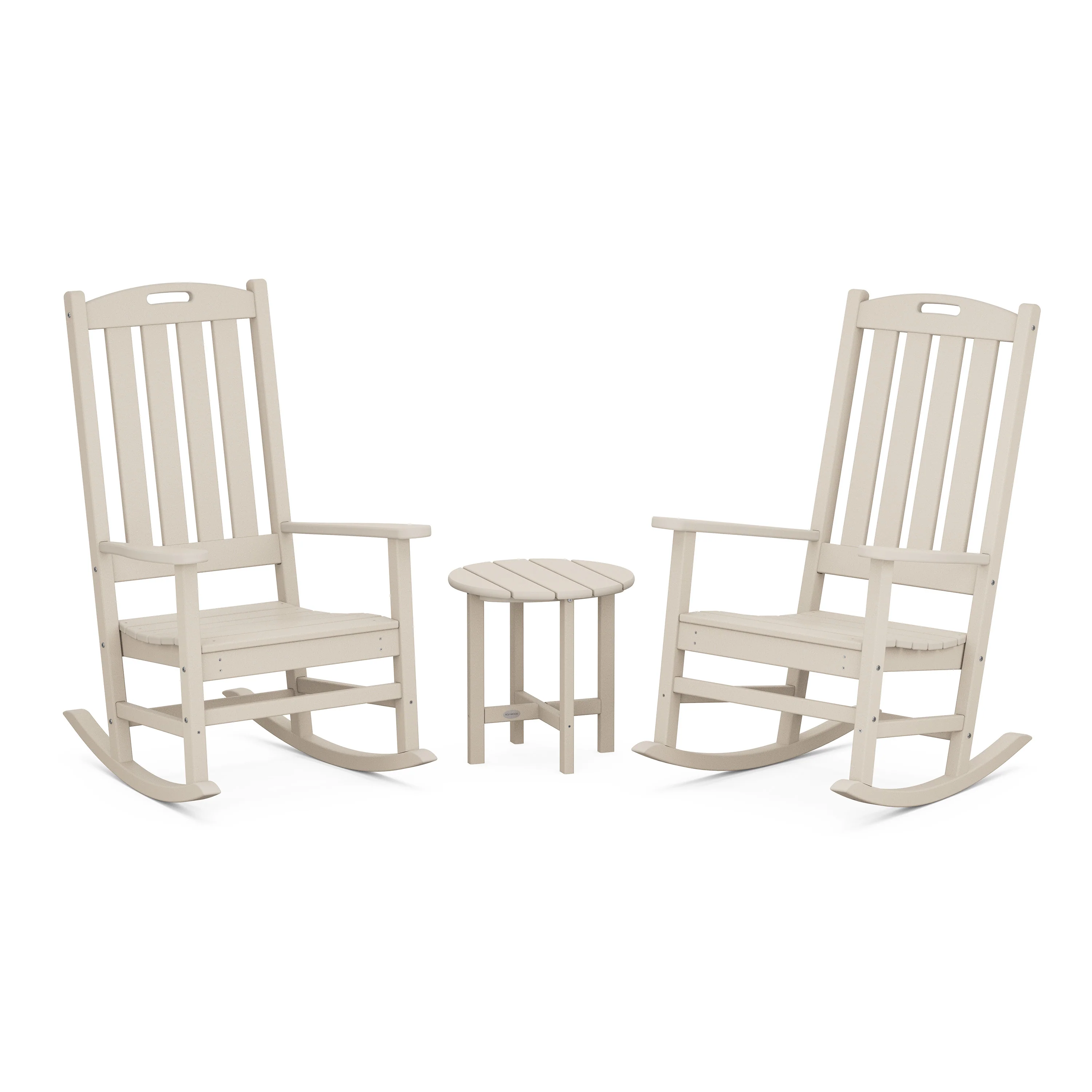 Nautical 3-Piece Porch Rocking Chair Set - Image 8