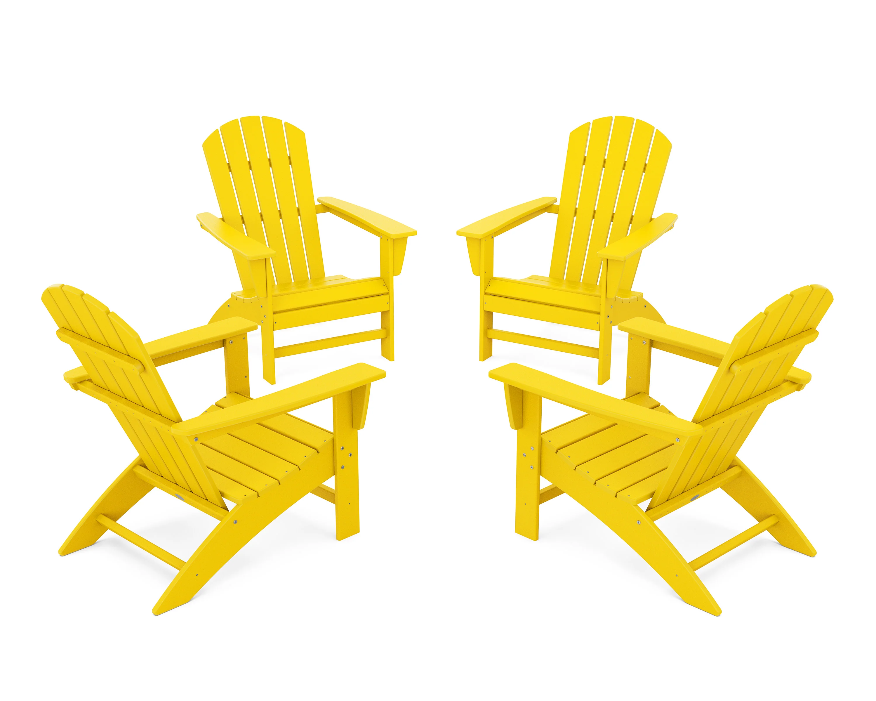 Nautical 4-Piece Adirondack Conversation Set - Image 14